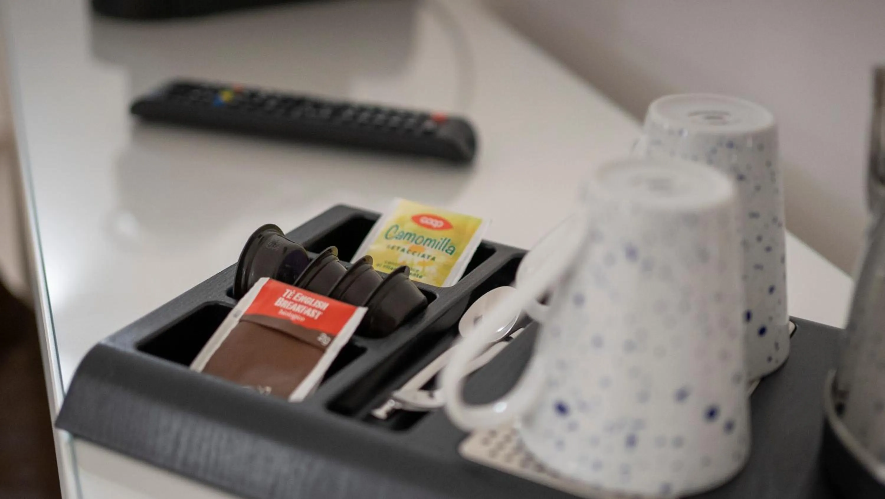 Coffee/tea facilities in Dimora Fantasia Charme B&B