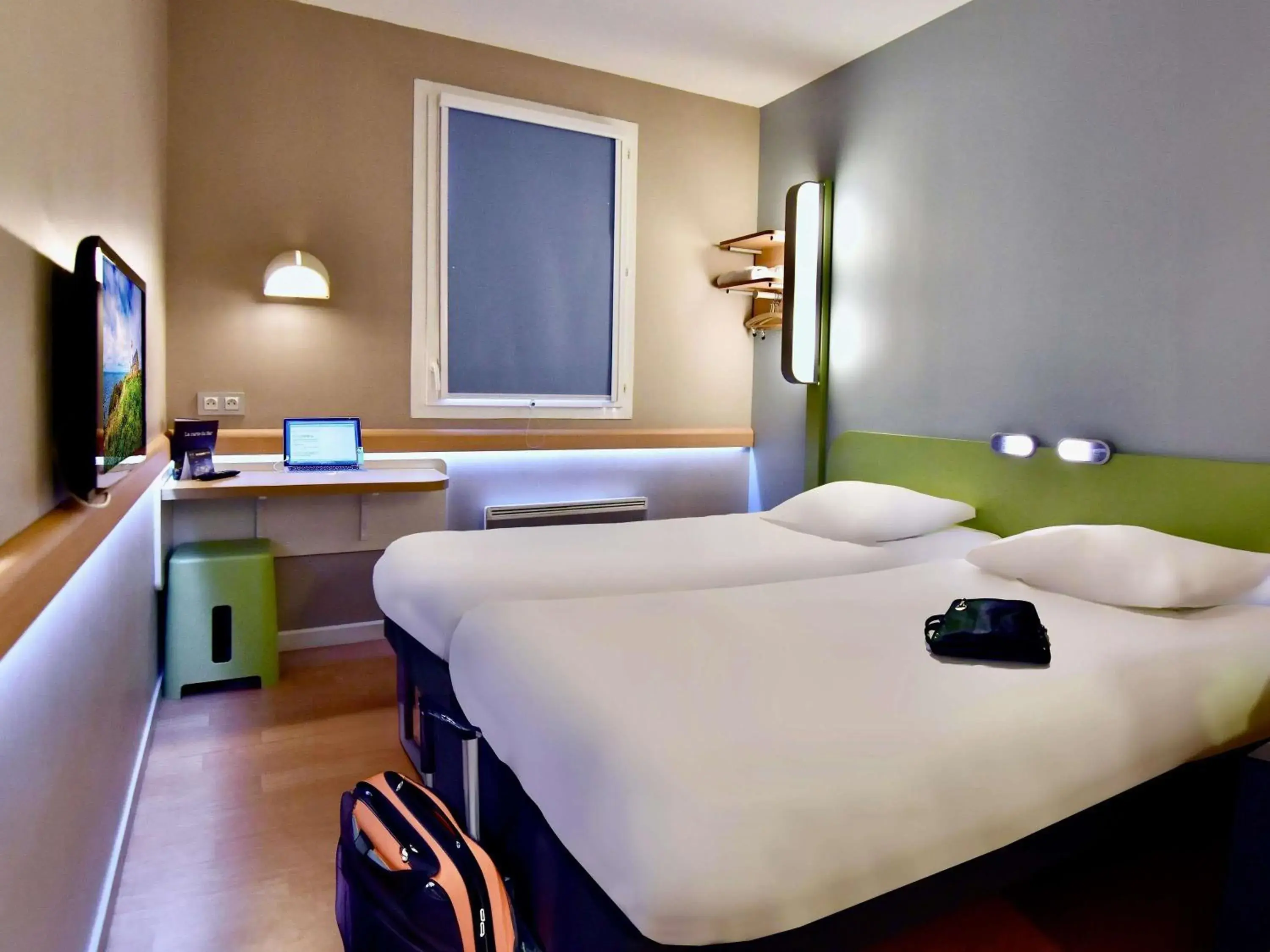 Twin Room in ibis budget Brest Centre Port Twin Room in ibis budget Brest Centre Port