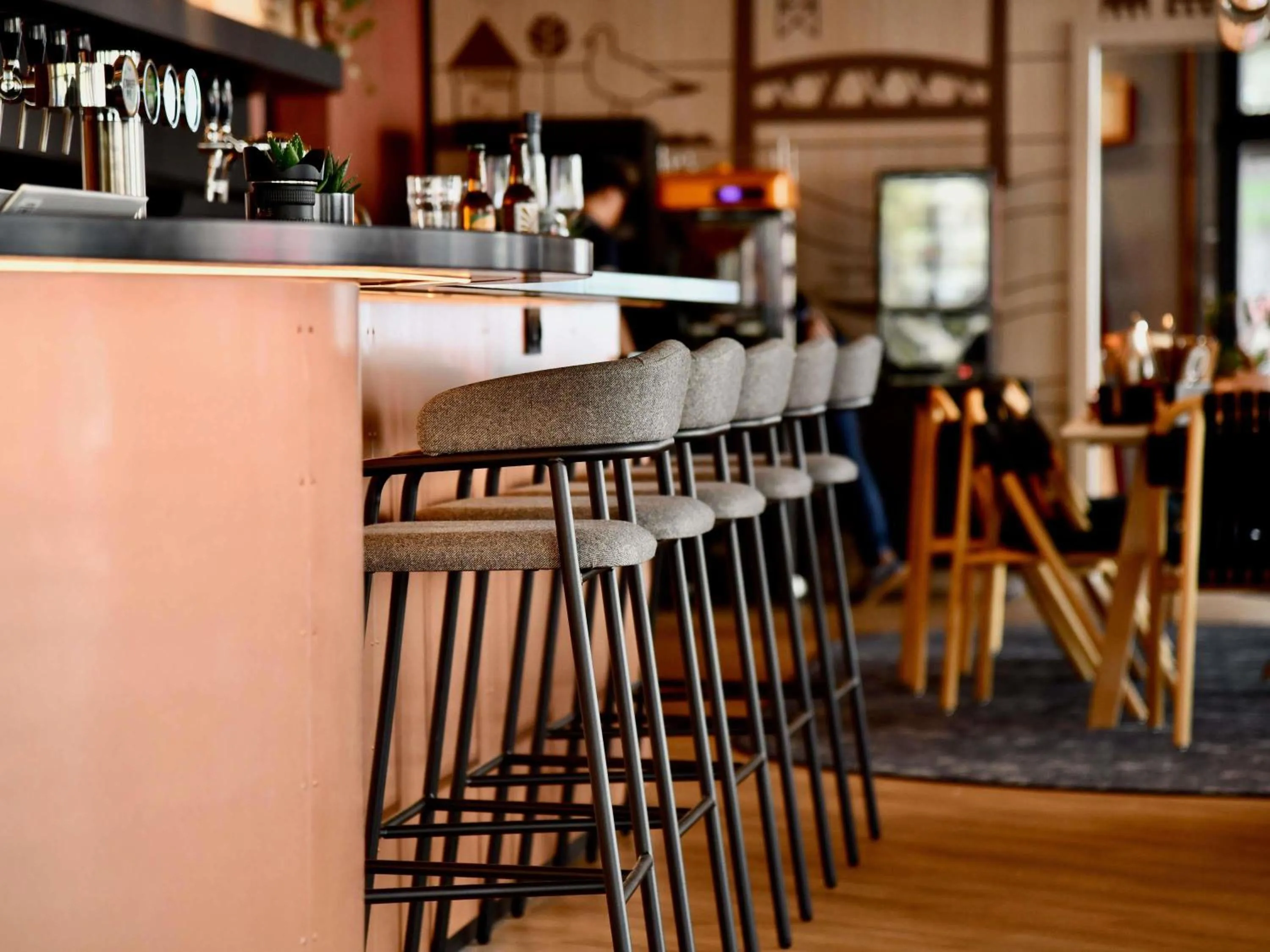 Lounge or bar in ibis budget Brest Centre Port