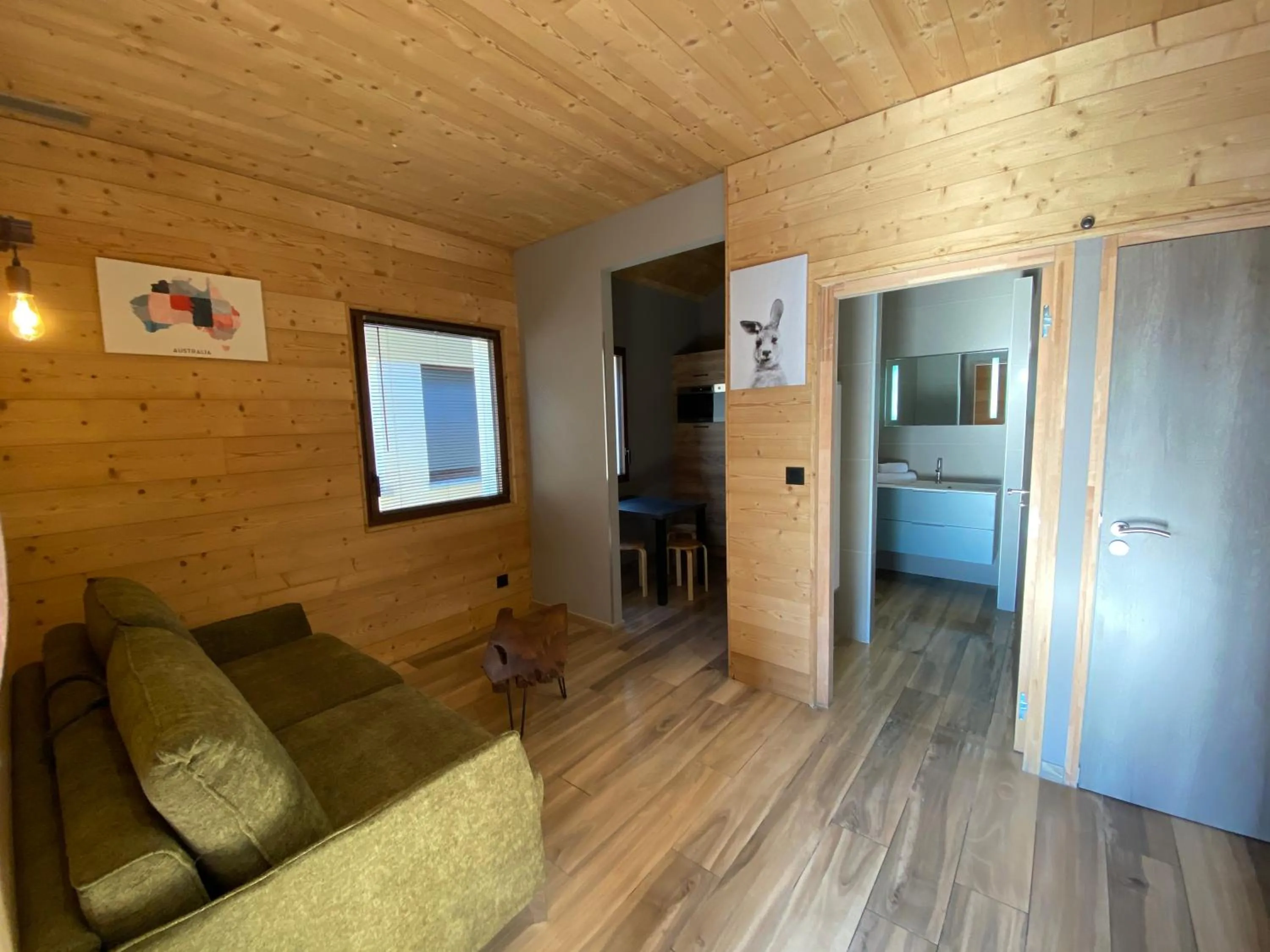 Seating area in World Hotel