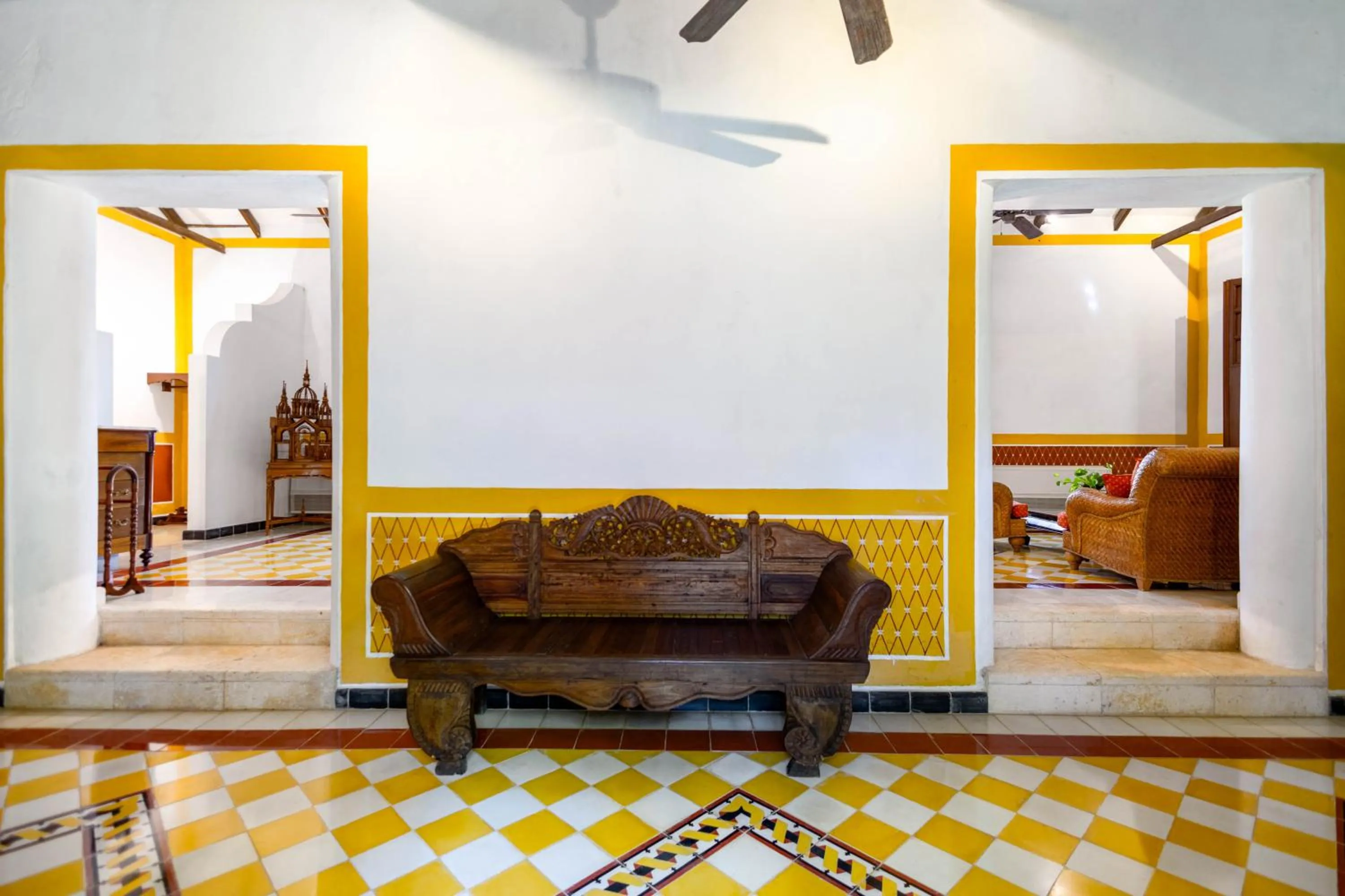 Living room in Hacienda San Antonio Millet