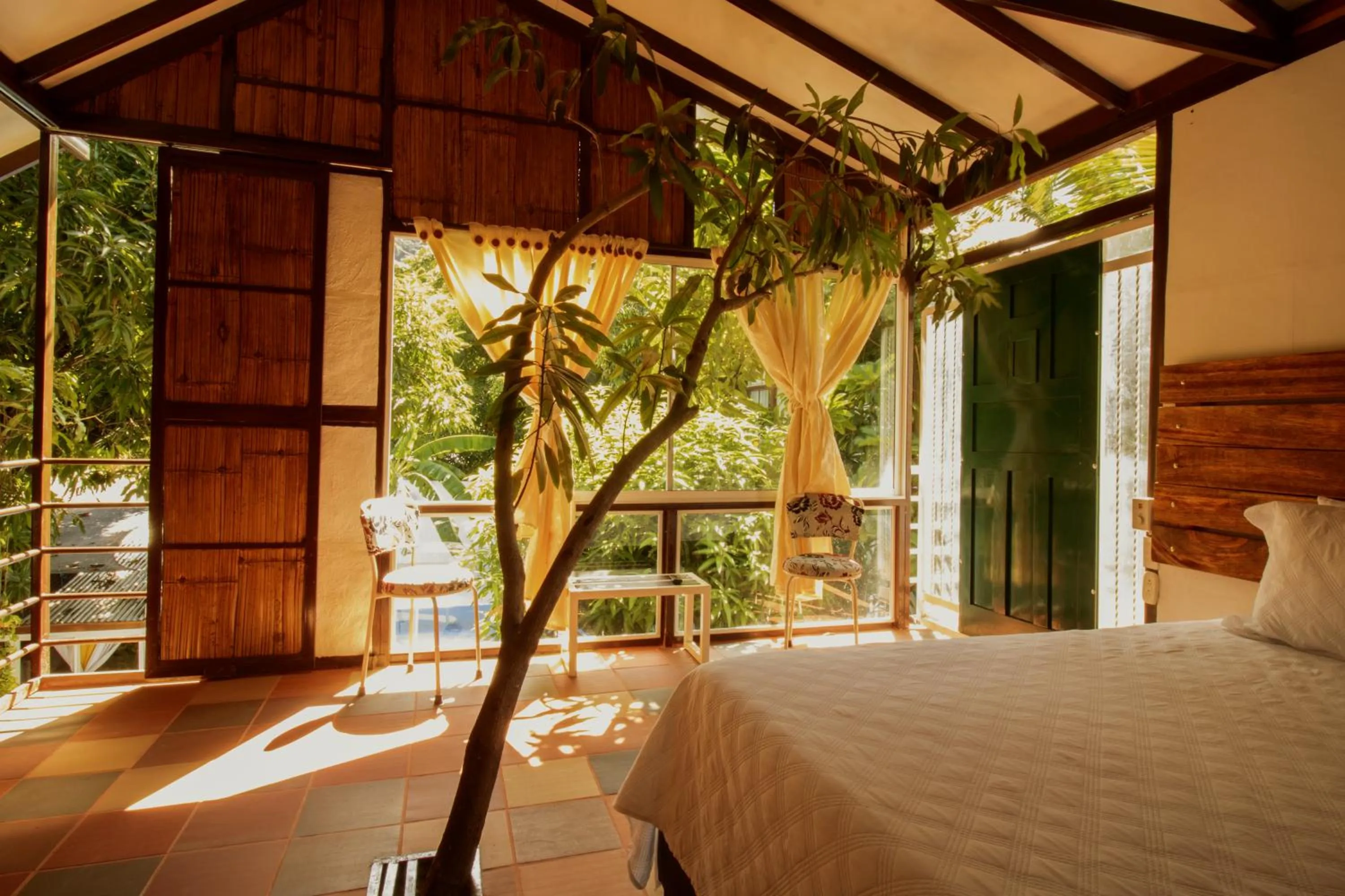 Bed in La Casona de Sara