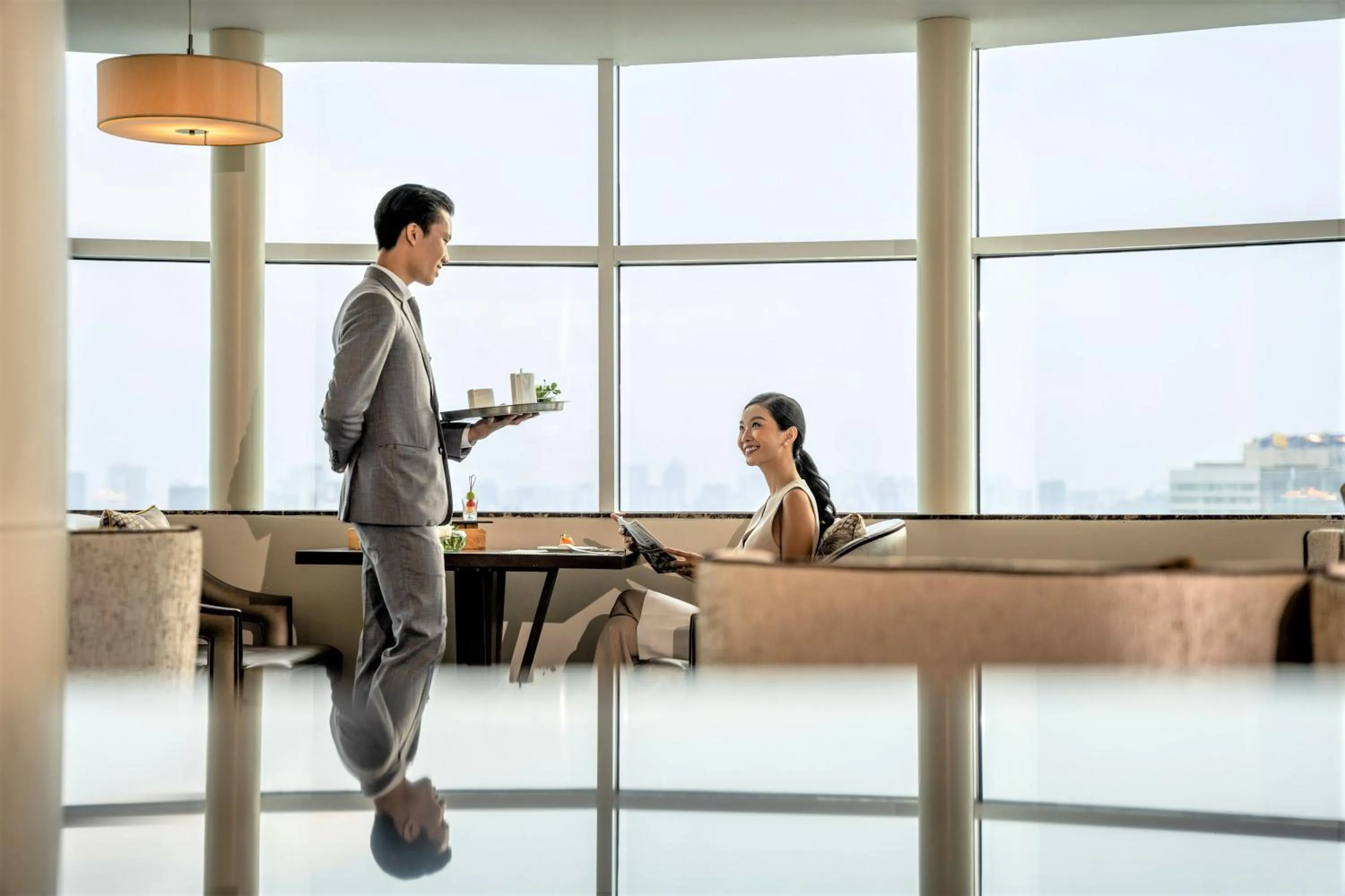 Lounge or bar in Melia Hanoi