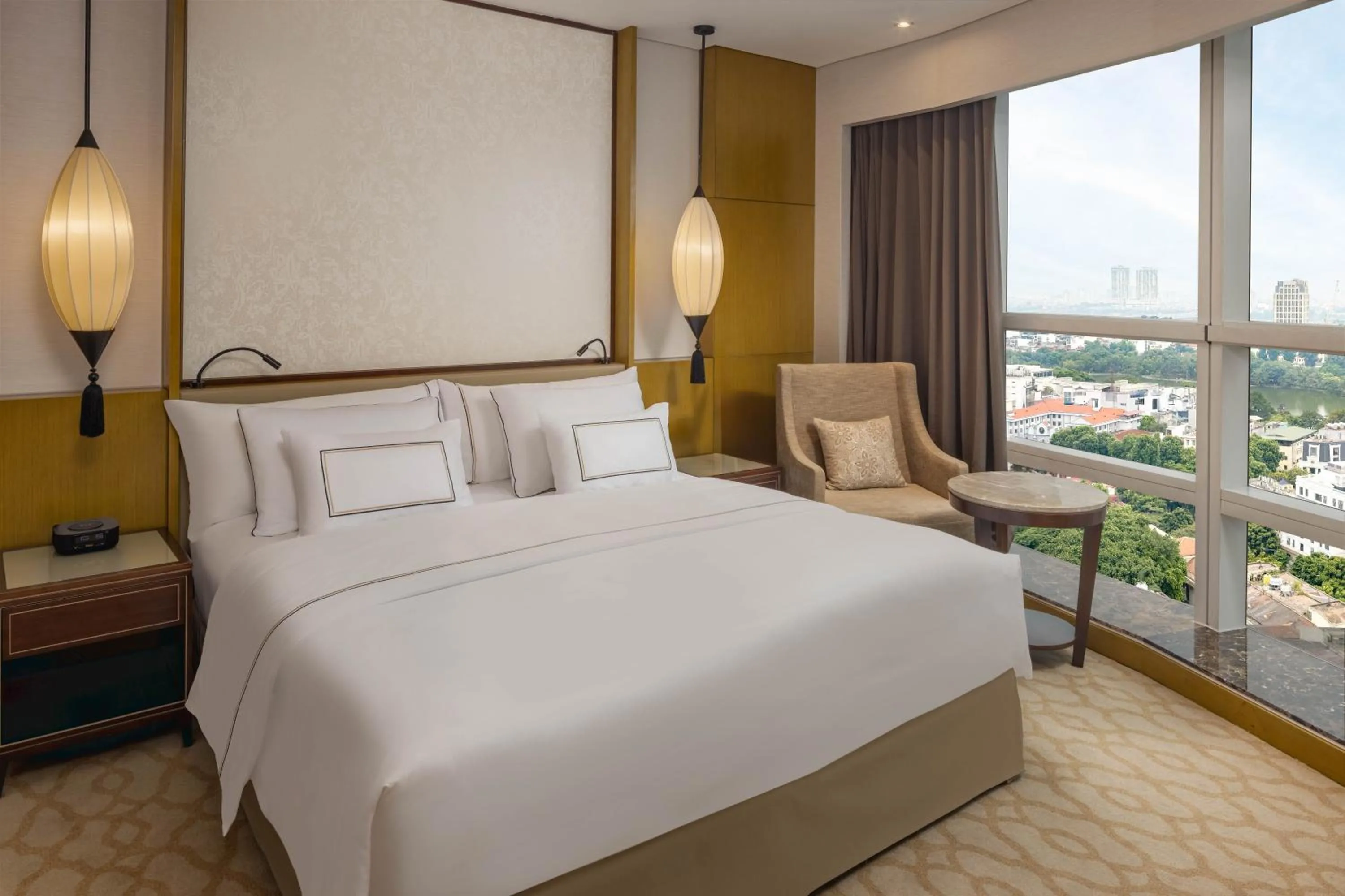 Bed in Melia Hanoi