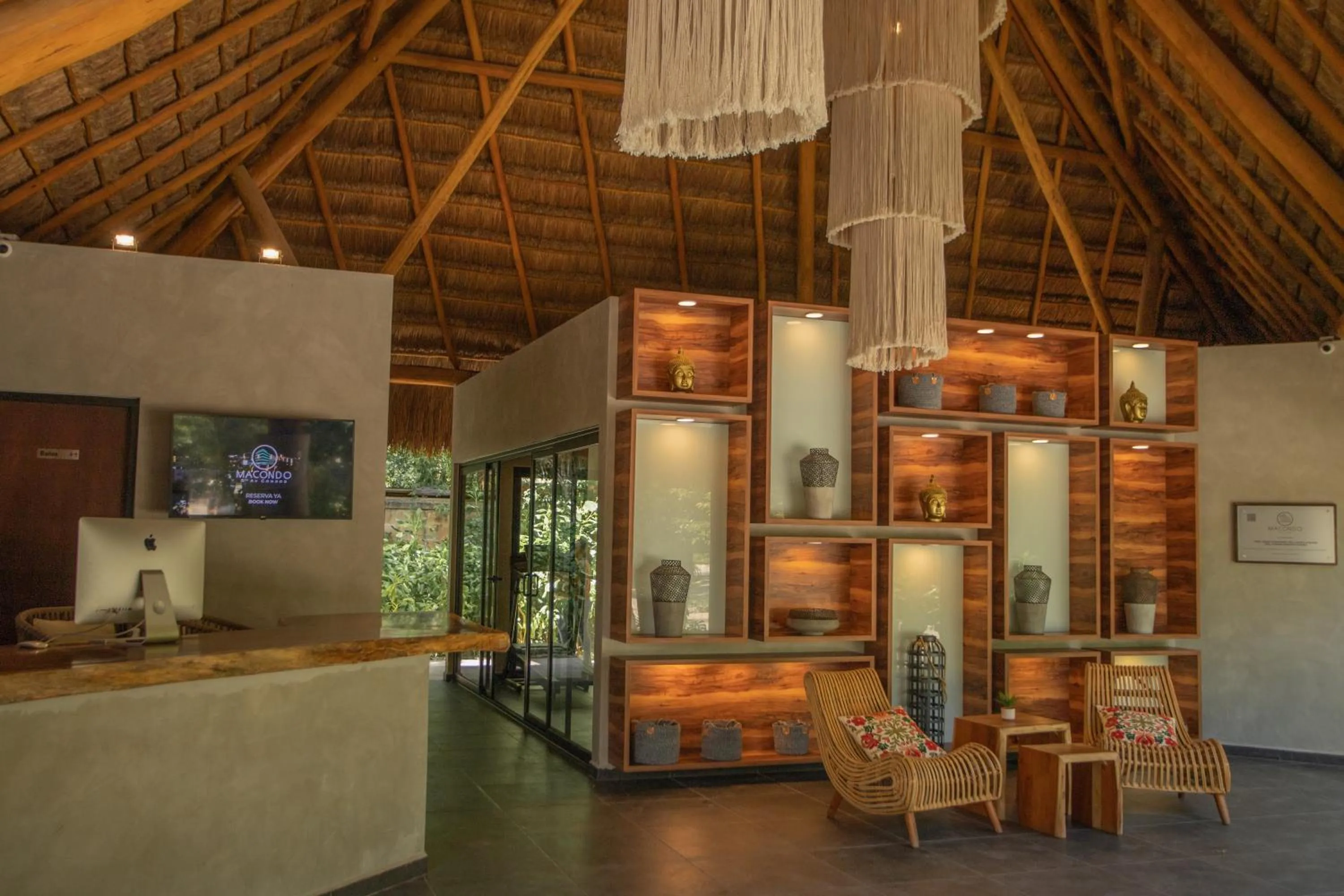 Lobby or reception in Macondo Tulum