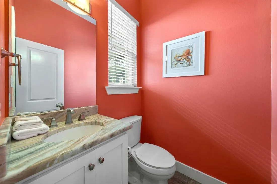 Toilet in Two Little Lambs at Our Point of View by Youngs Suncoast