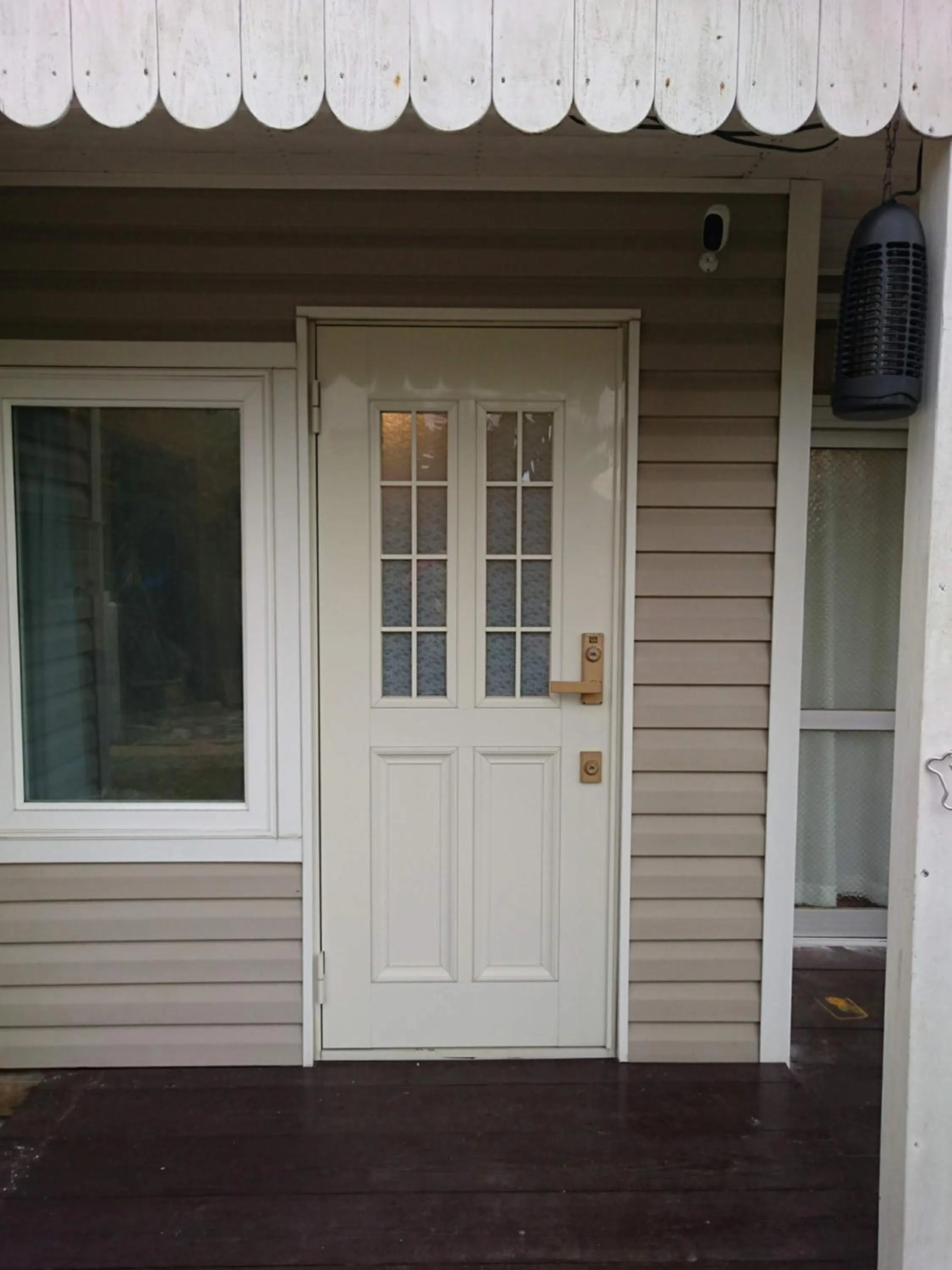 Facade/entrance in Maribu Beach House