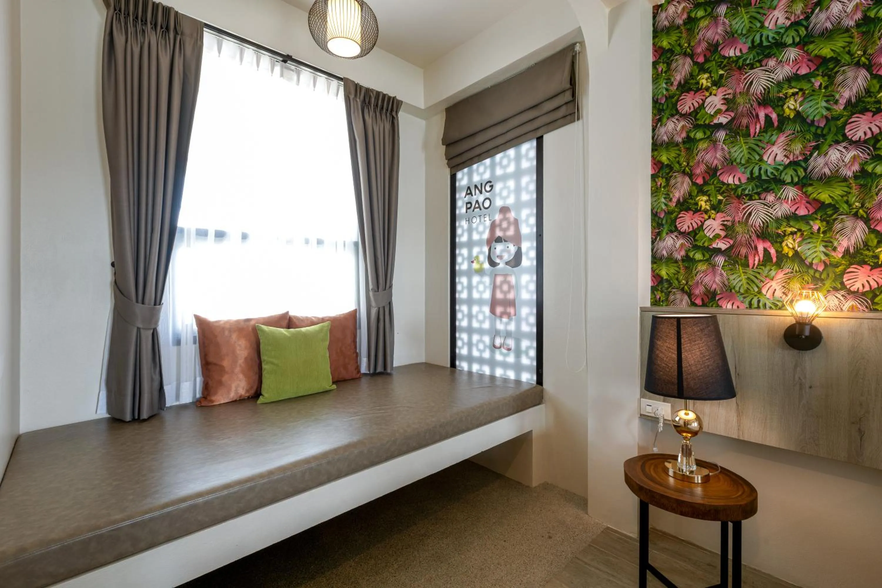 Area and facilities, Bed in Ang Pao Hotel Phuket