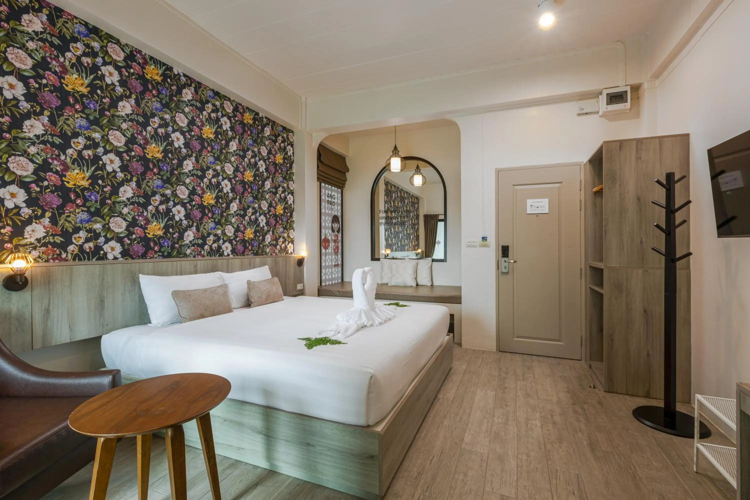 Bedroom, Bed in Ang Pao Hotel Phuket