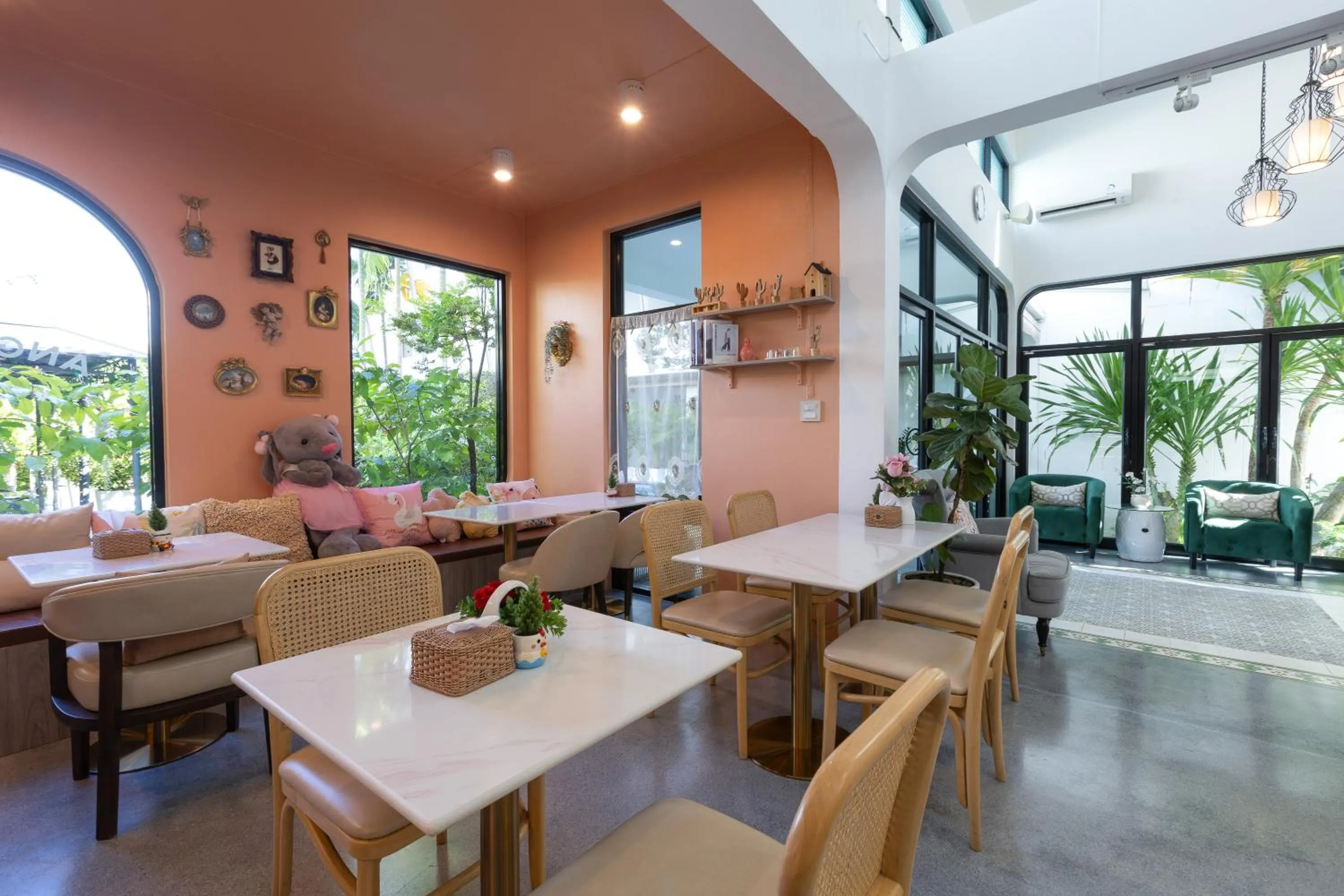 Seating area in Ang Pao Hotel Phuket
