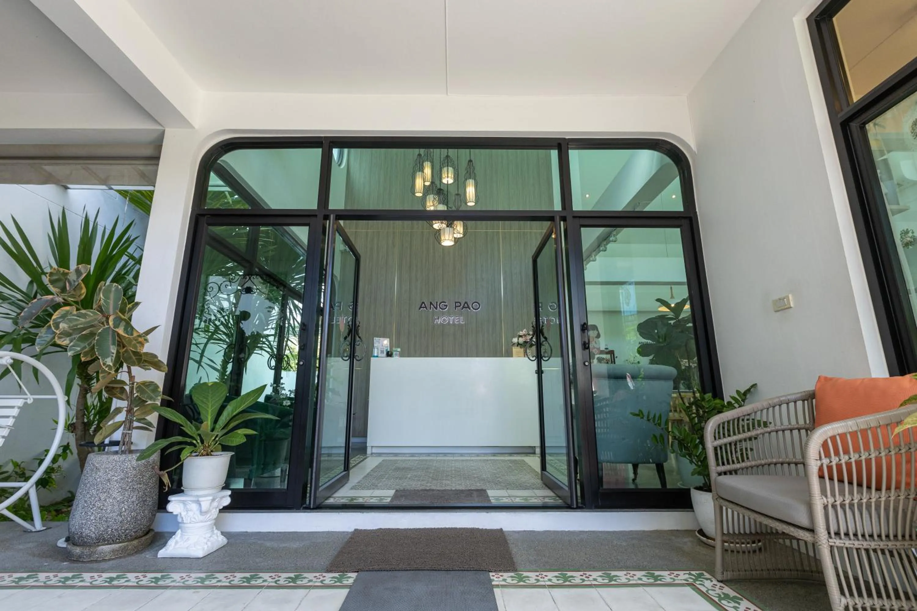Lobby or reception in Ang Pao Hotel Phuket