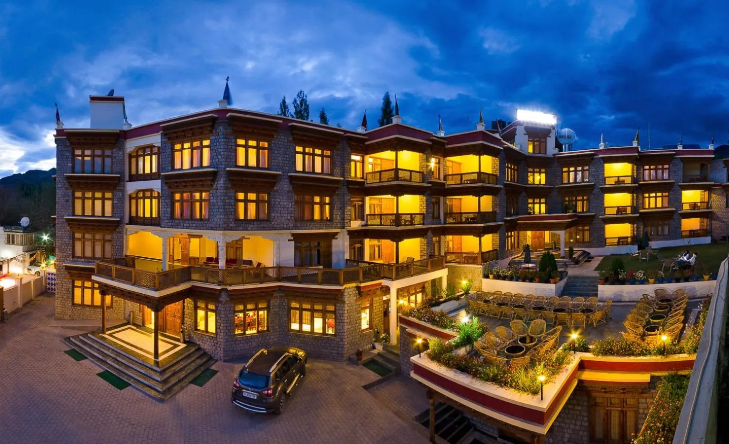 Property building in Ladakh Residency