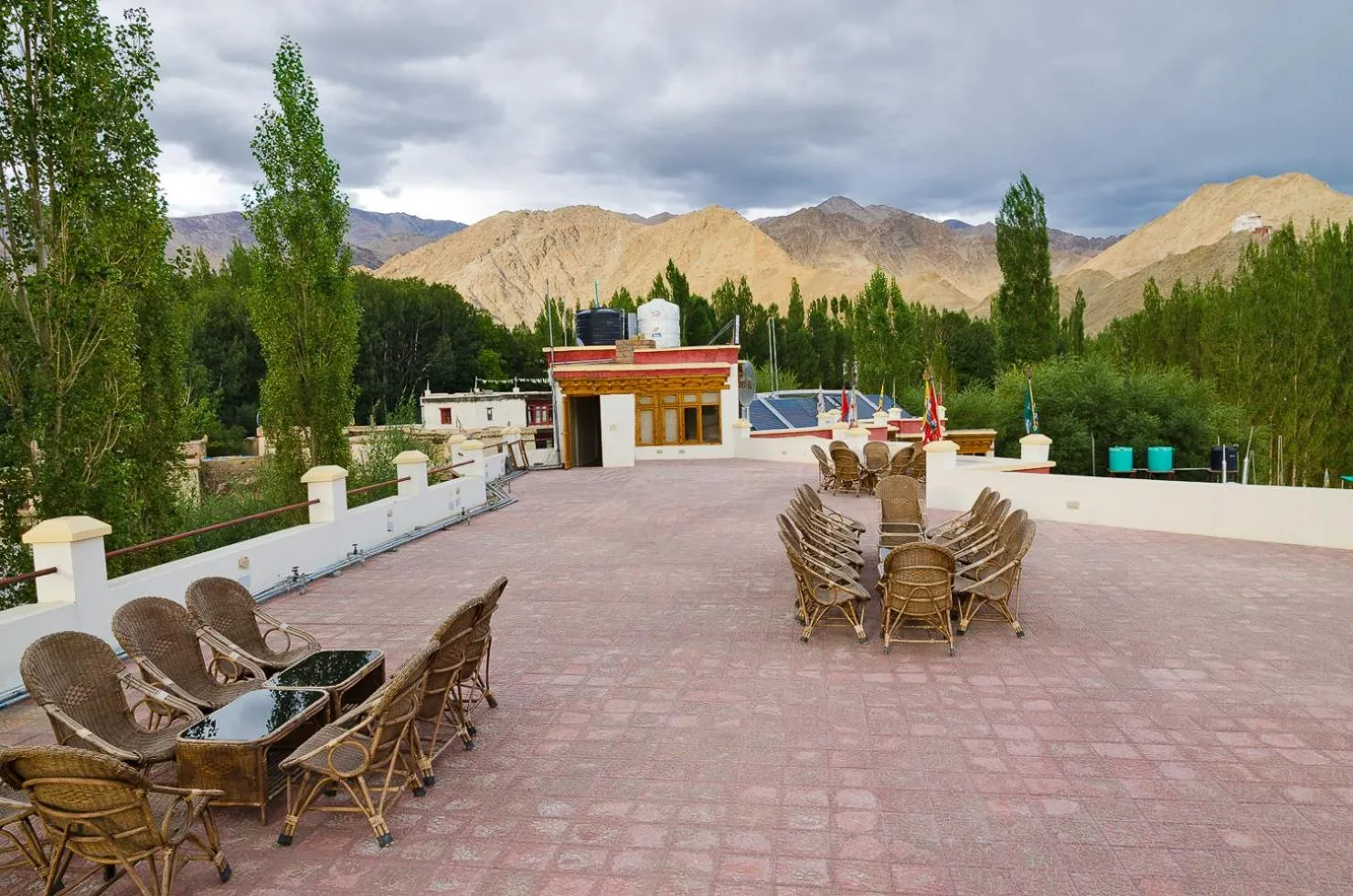 Natural landscape in Ladakh Residency