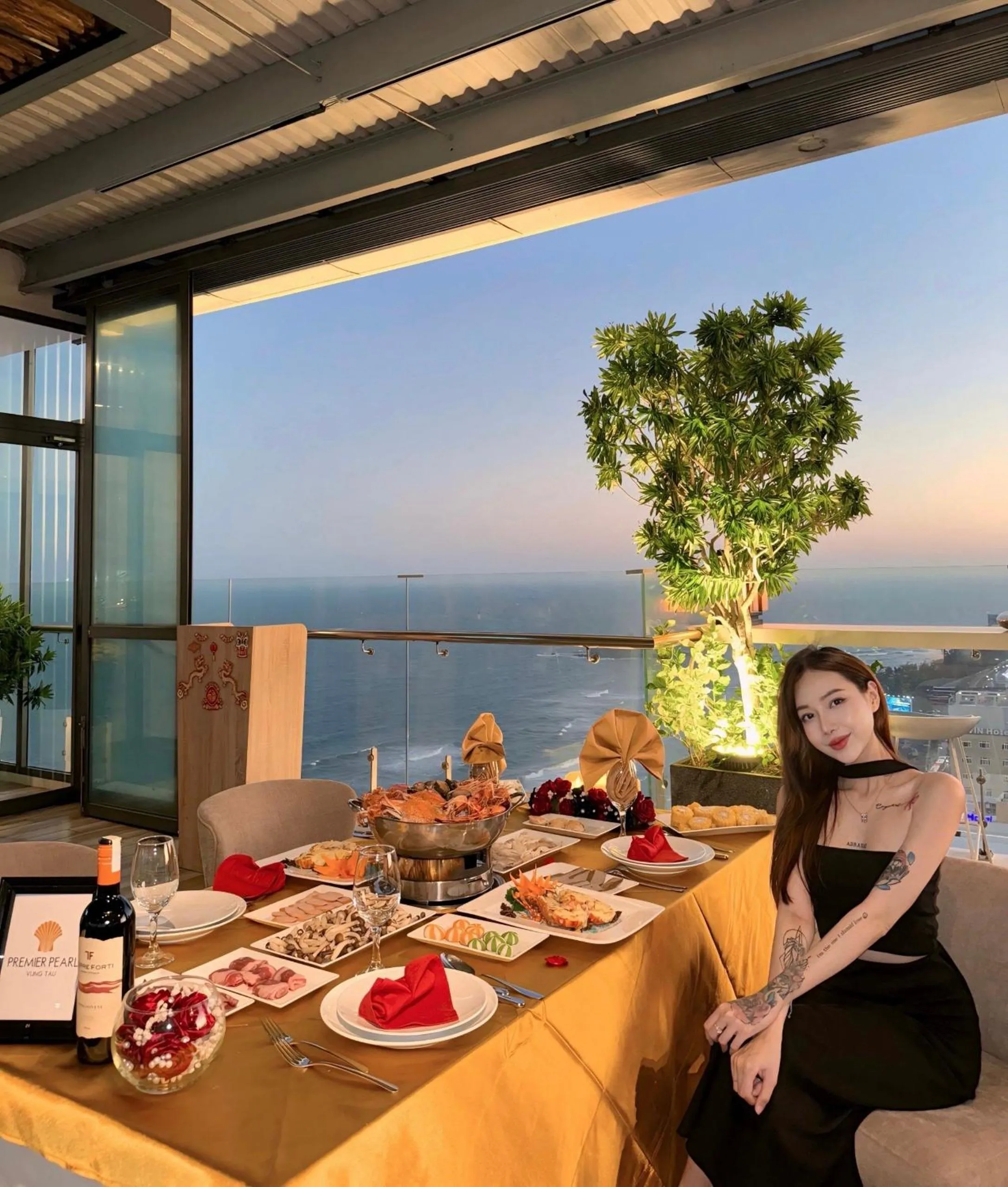 Dining area in Premier Pearl Hotel Vung Tau