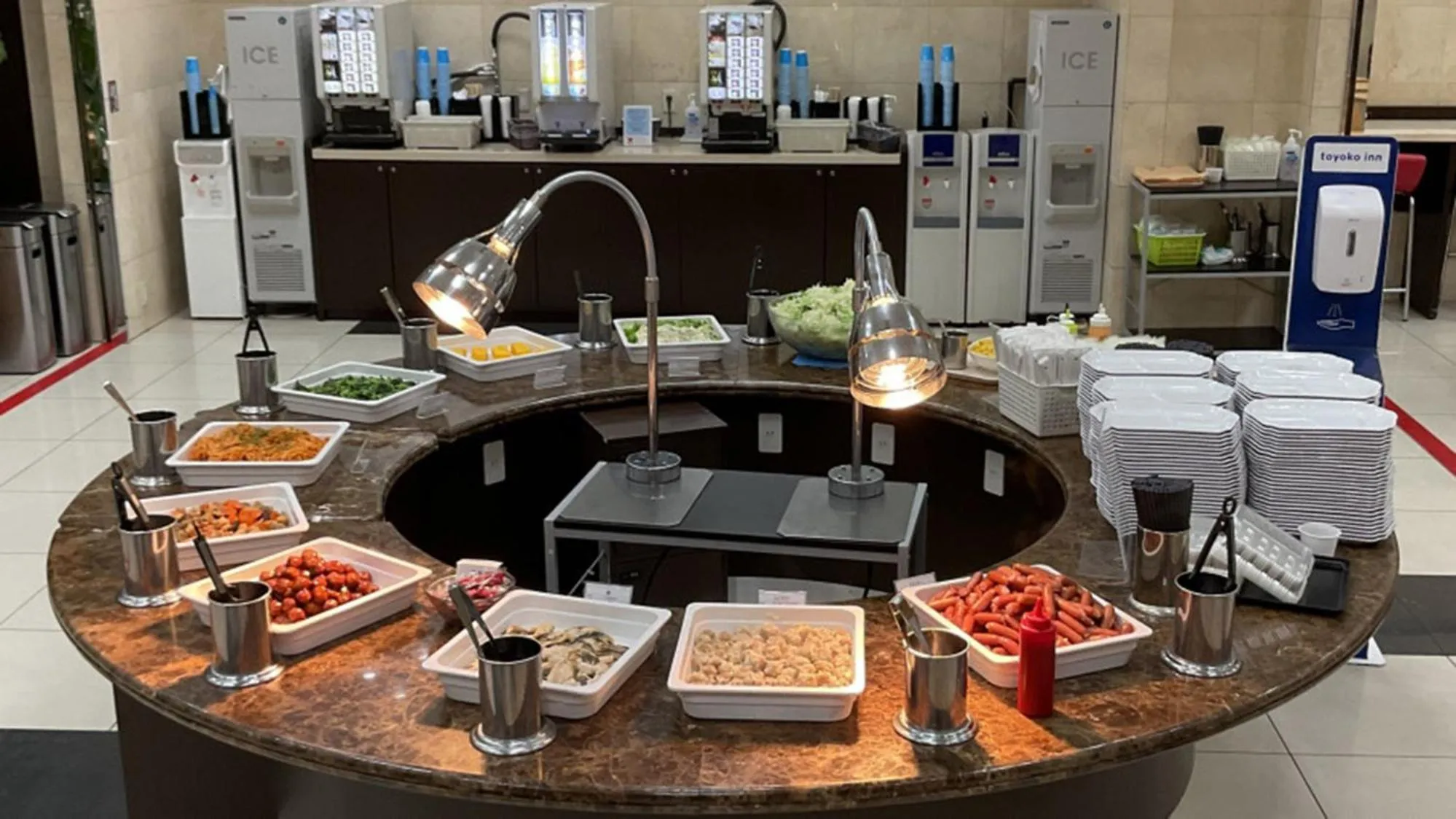 Food in Toyoko Inn Tokyo Shinagawa Konan-guchi Tennozu Isle