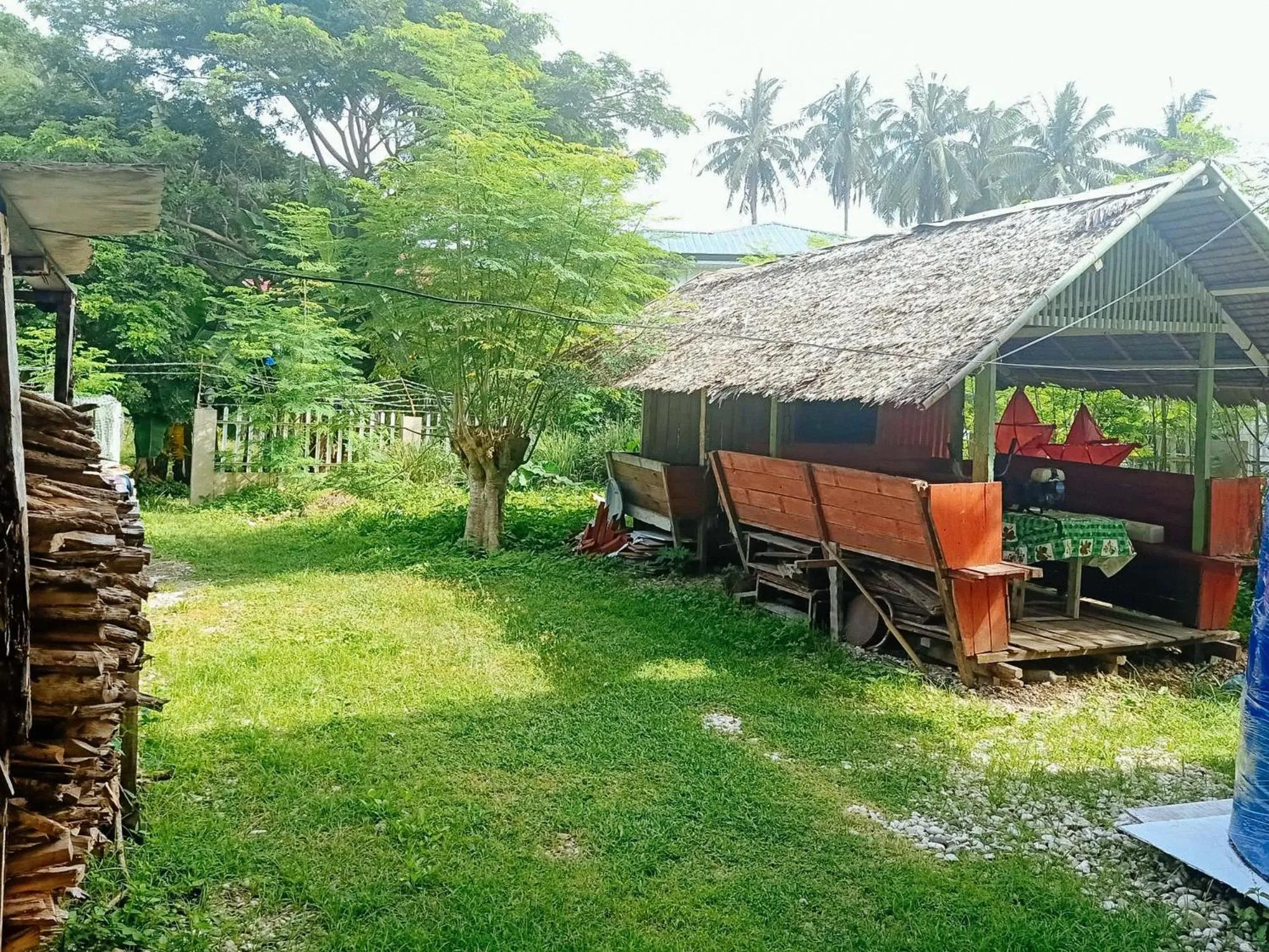 Garden view in RedDoorz @ Garcia Hernandez Bohol