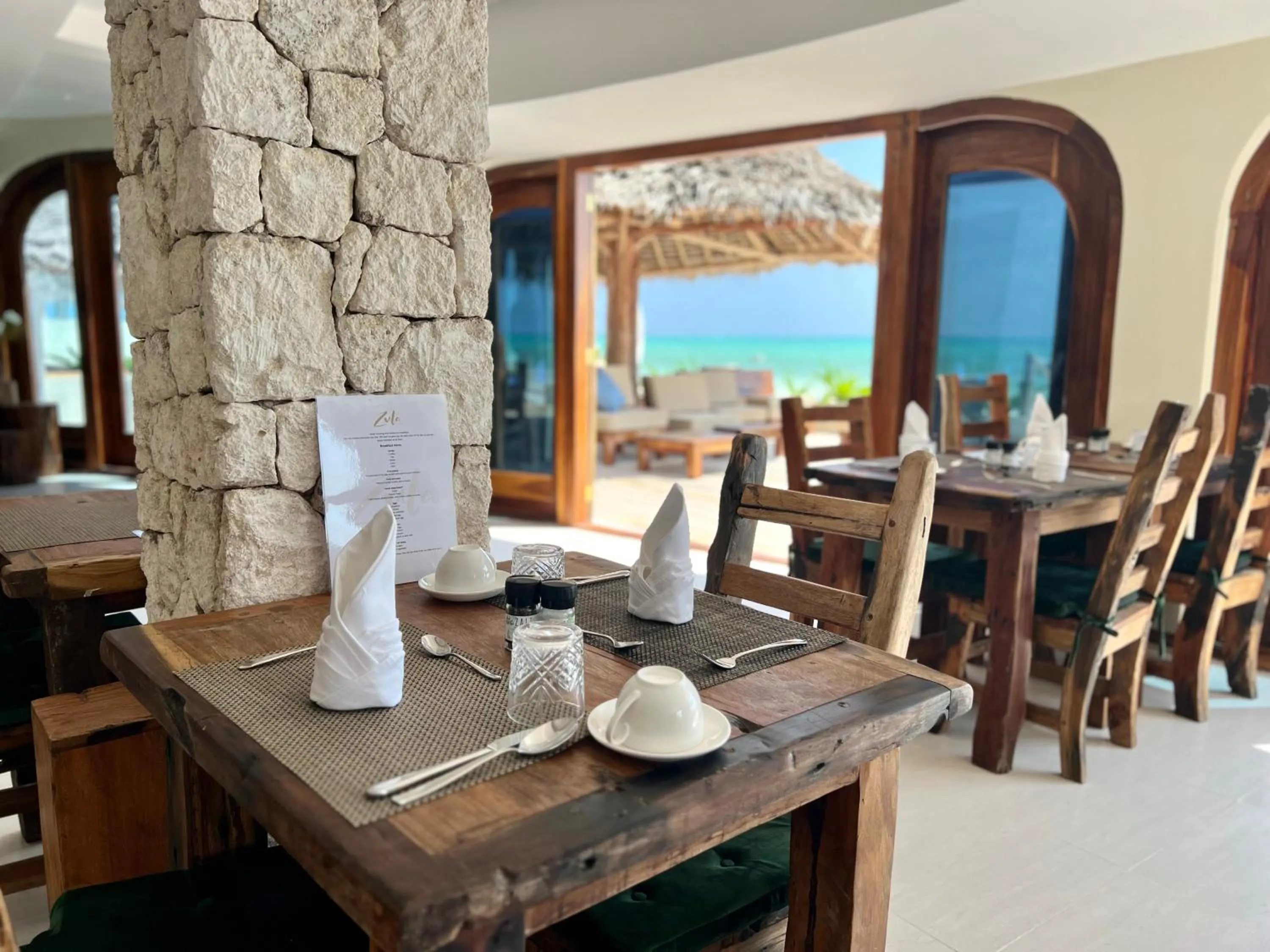 Restaurant/places to eat in Zula Zanzibar
