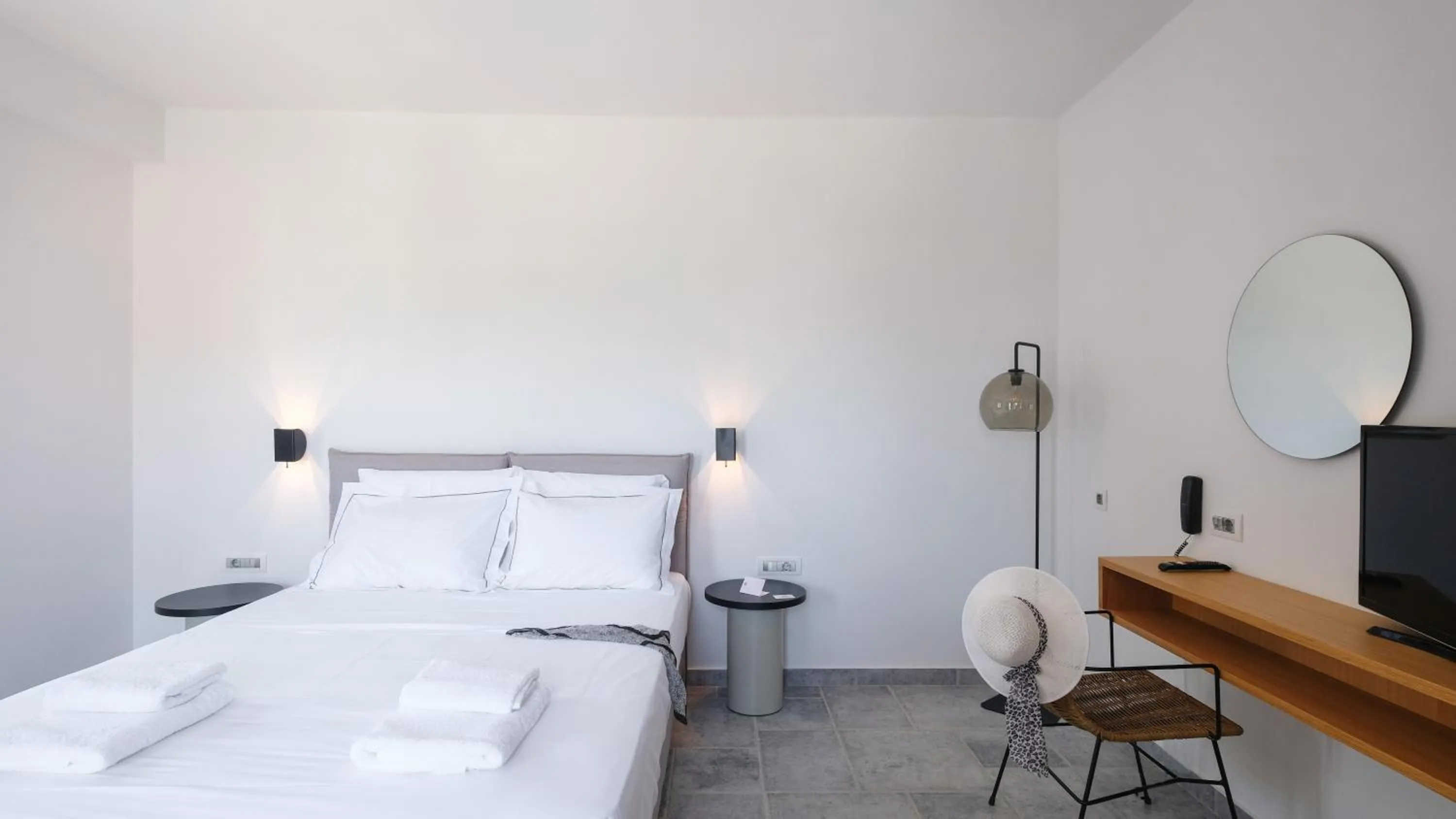 Bed in Margo Beach Hotel