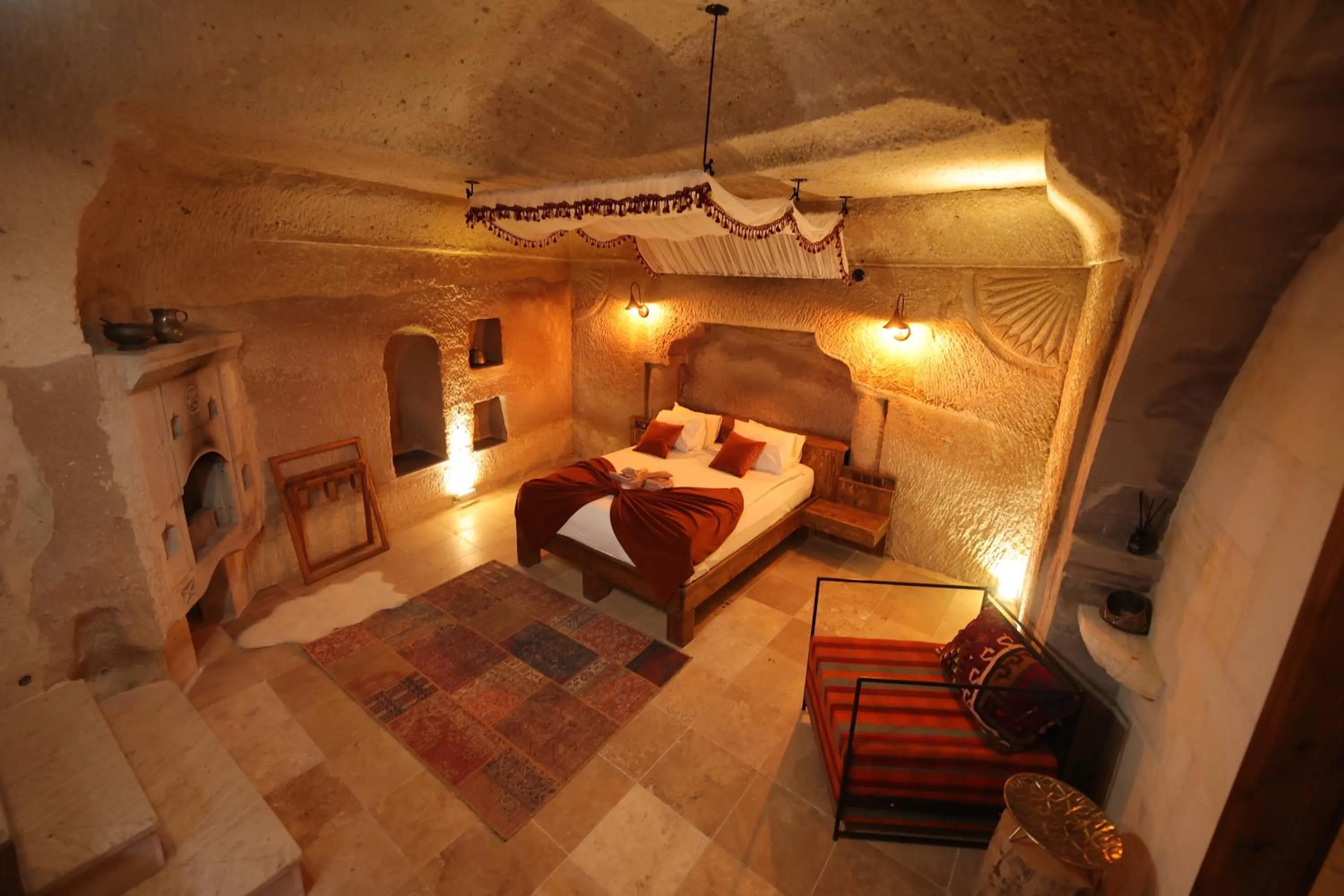 Bed in Alice in Cappadocia