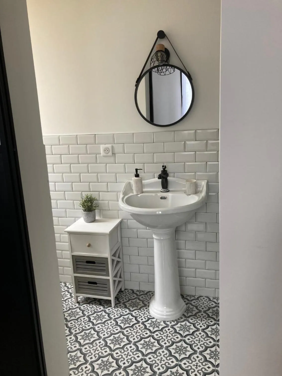 Bathroom in Hôtel La Demeure Coloniale