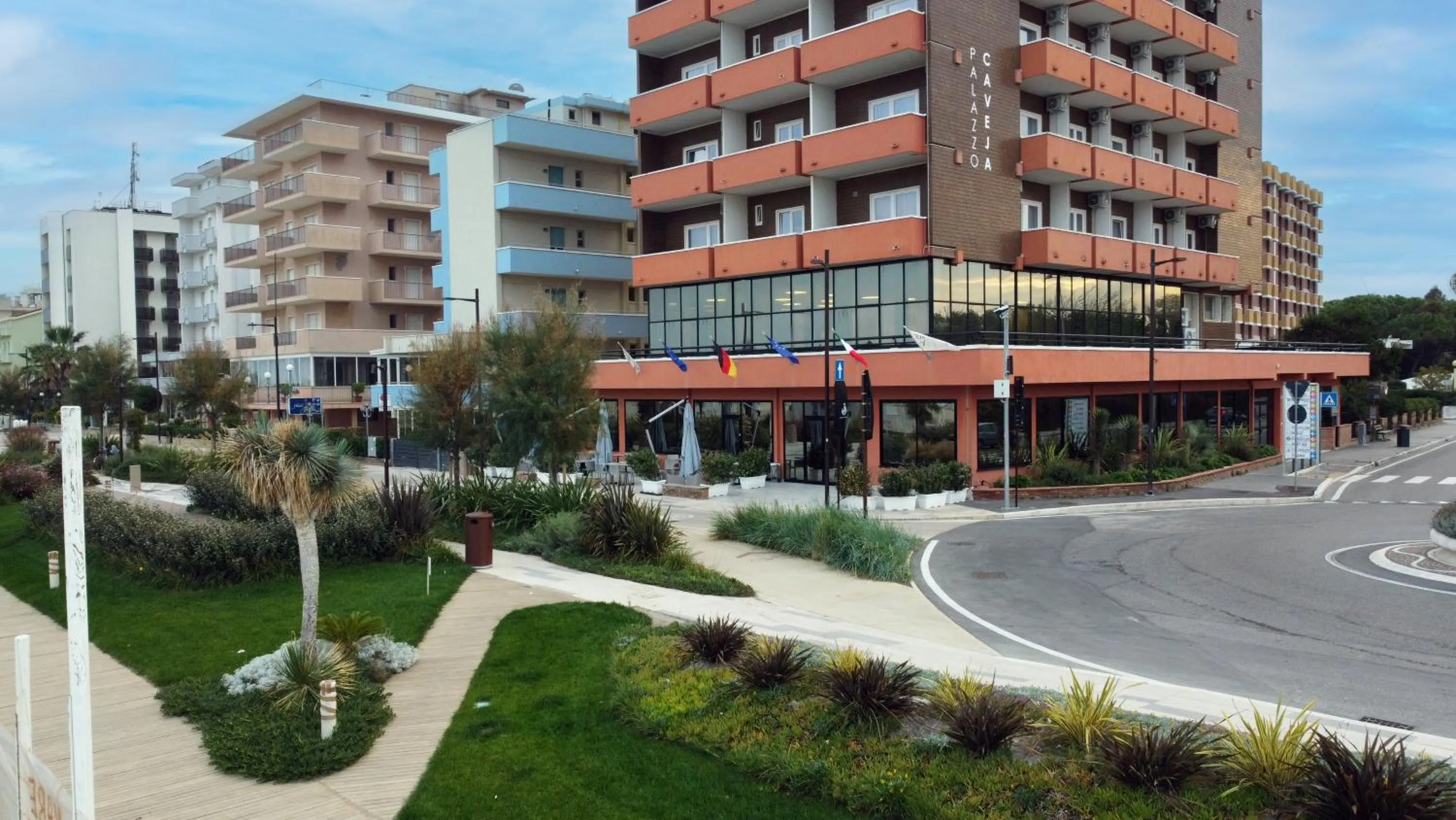 Property building in Hotel Palazzo Caveja