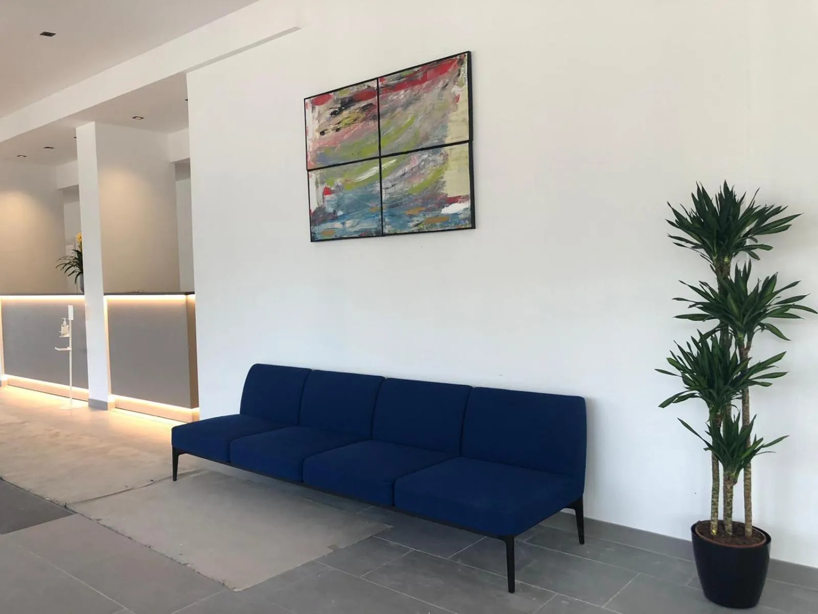 Lobby or reception in Hotel Palazzo Caveja