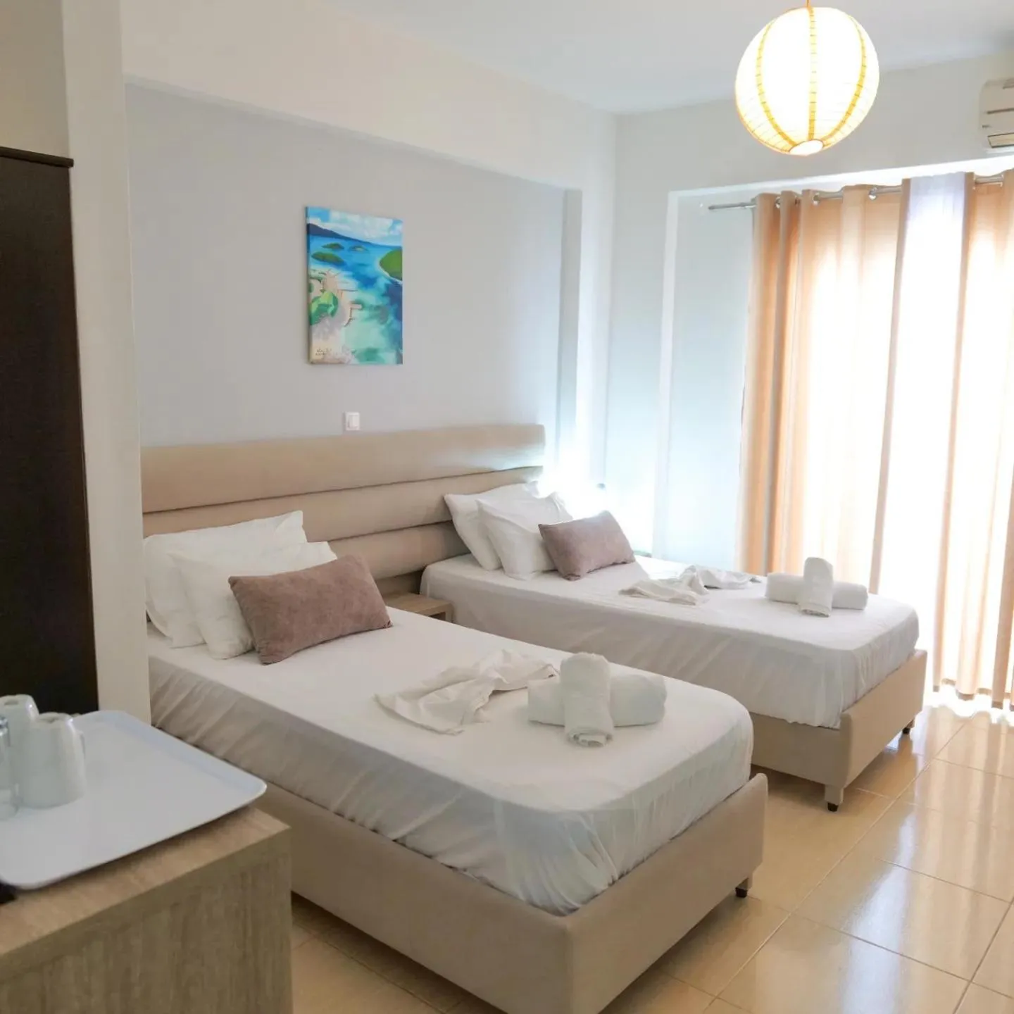 Bed in Hotel Driloni