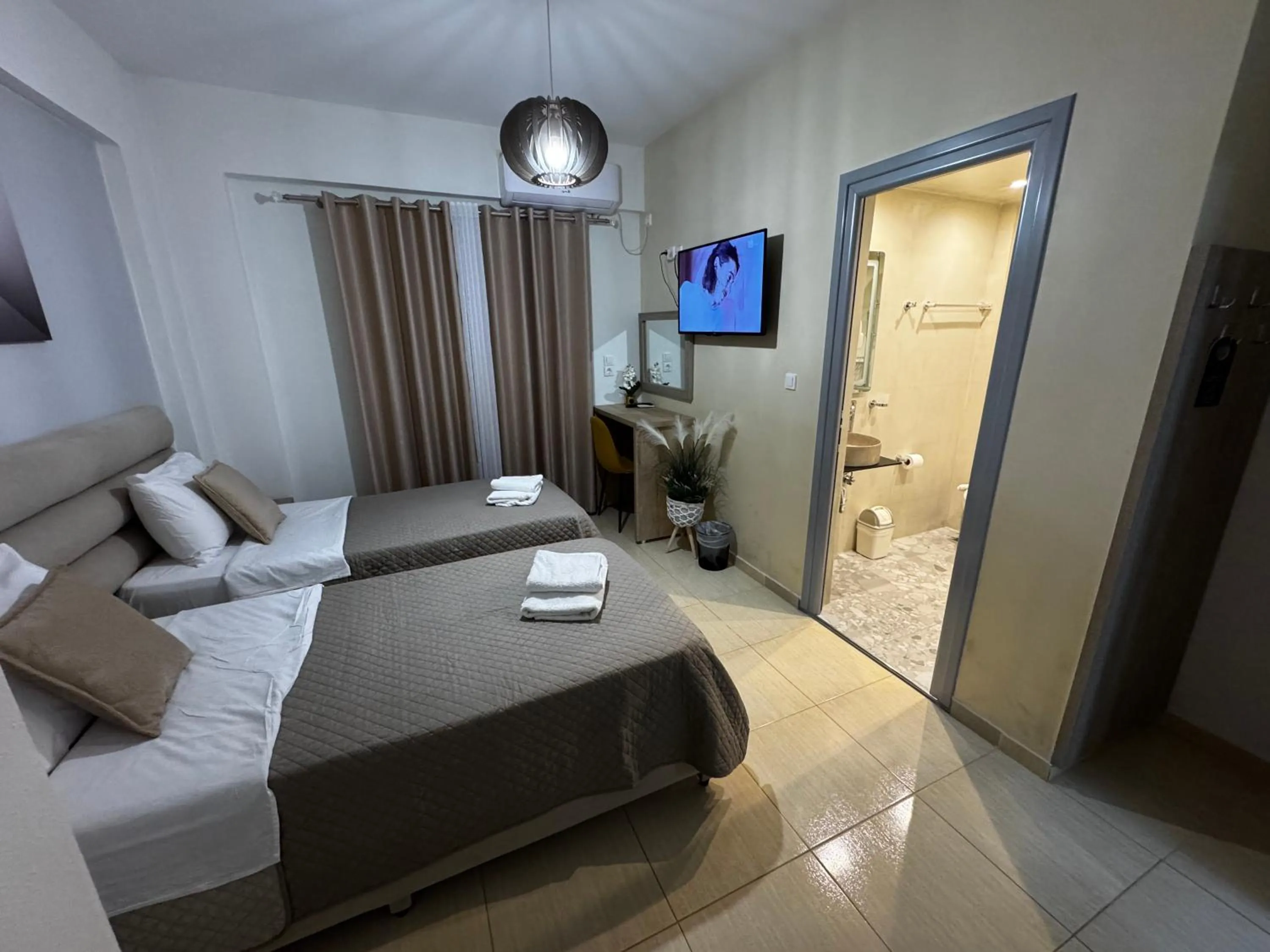 Bed in Hotel Driloni