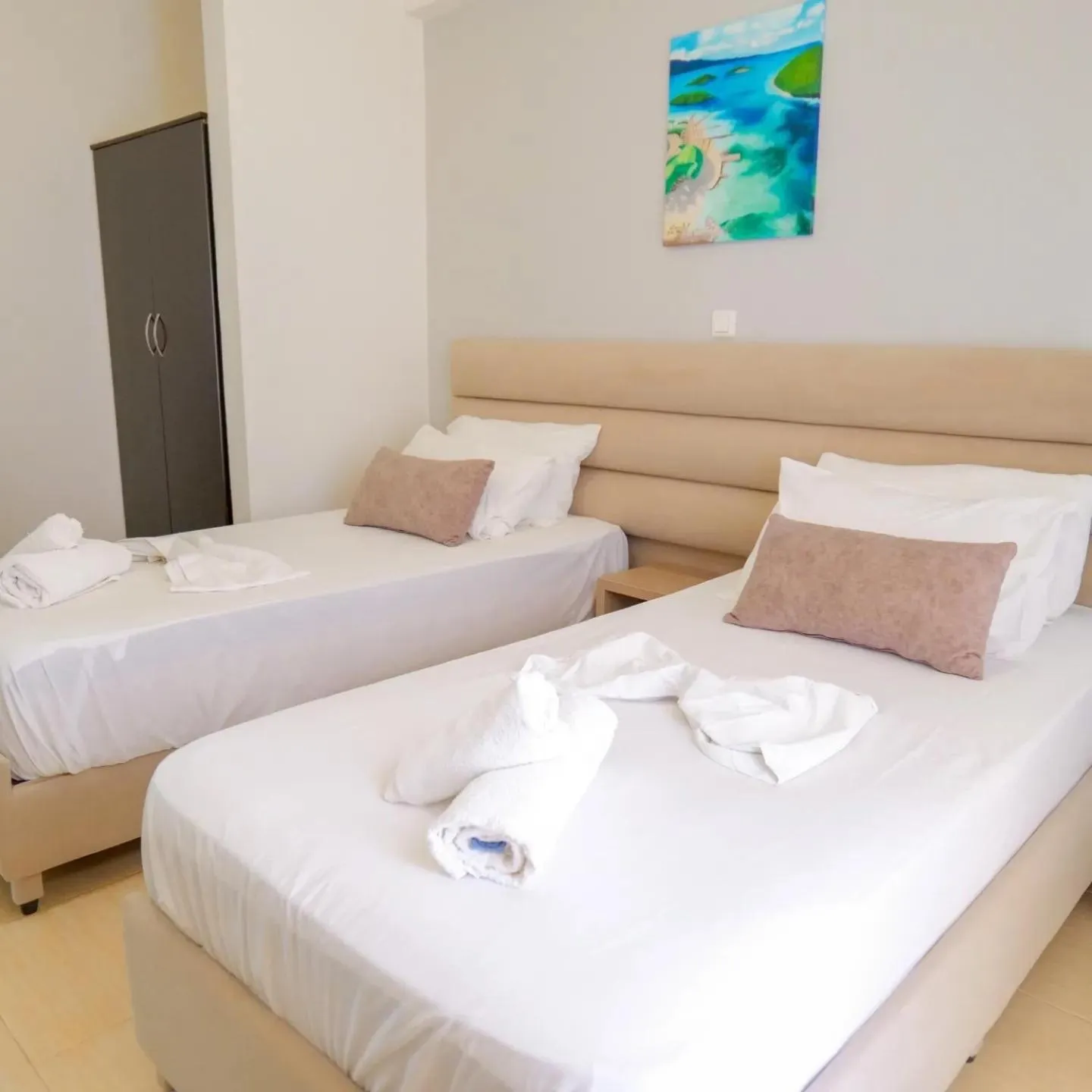 Bed in Hotel Driloni