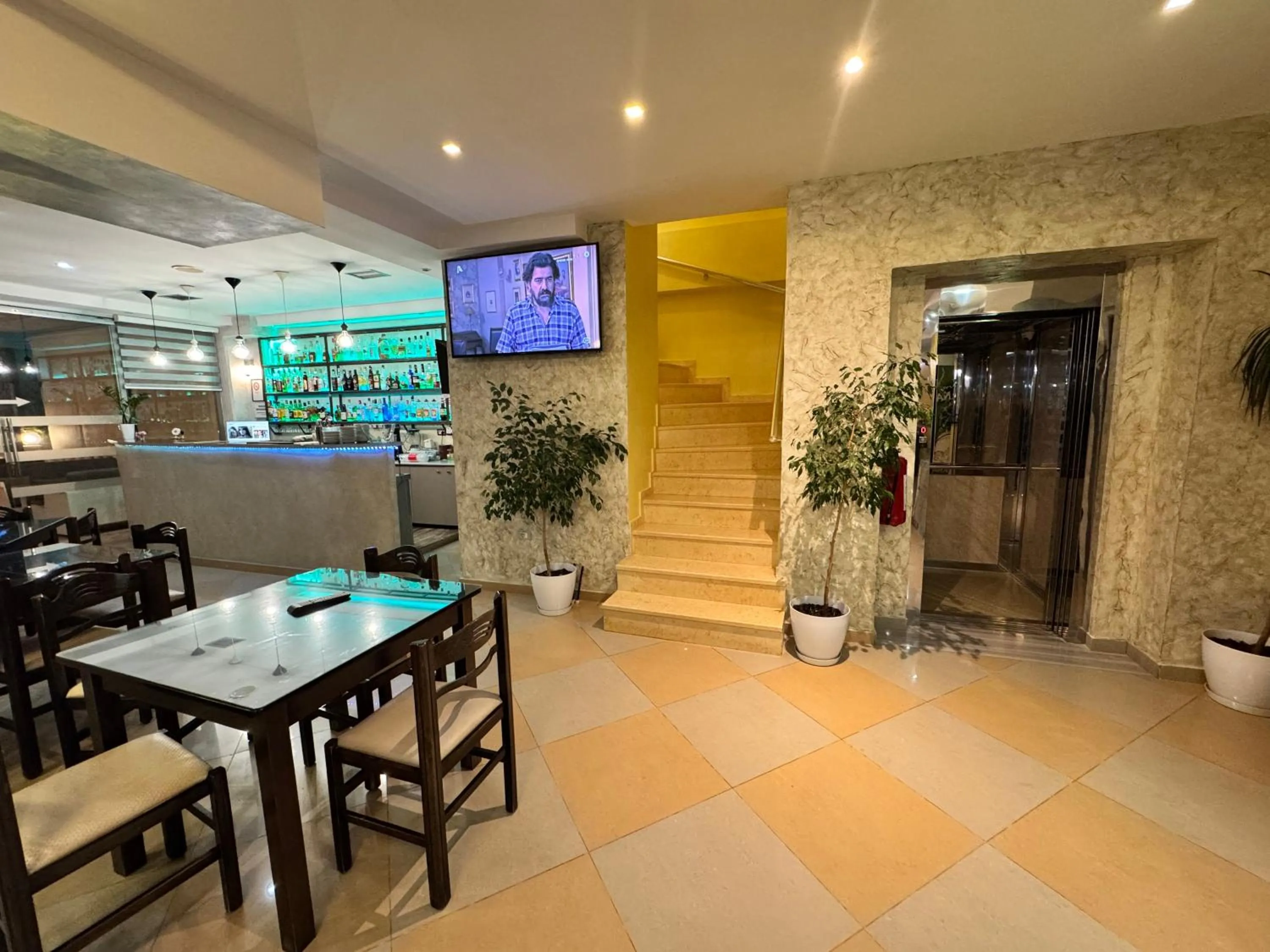 Dining area in Hotel Driloni