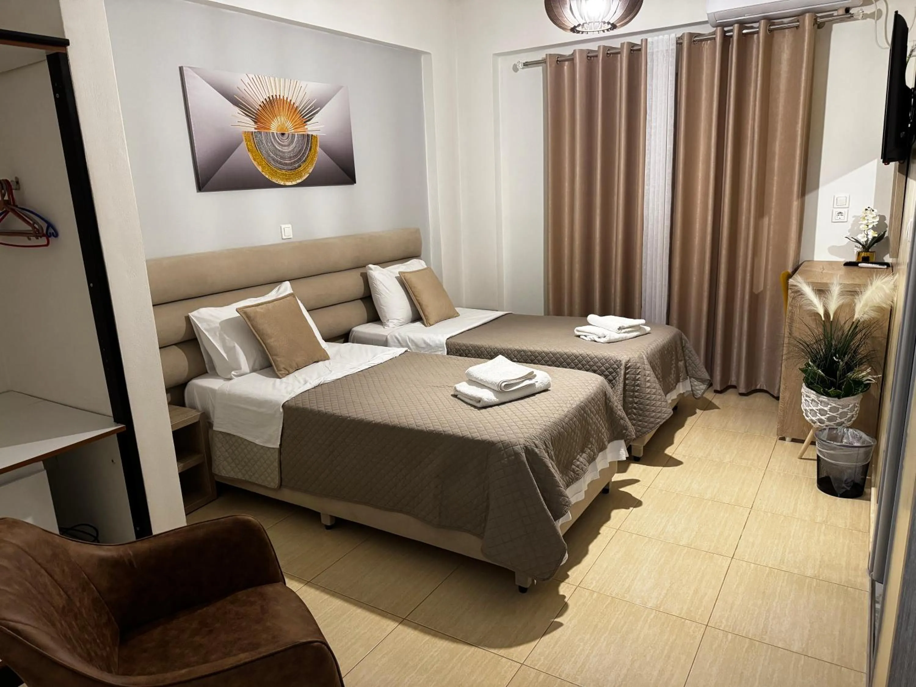 Bed in Hotel Driloni