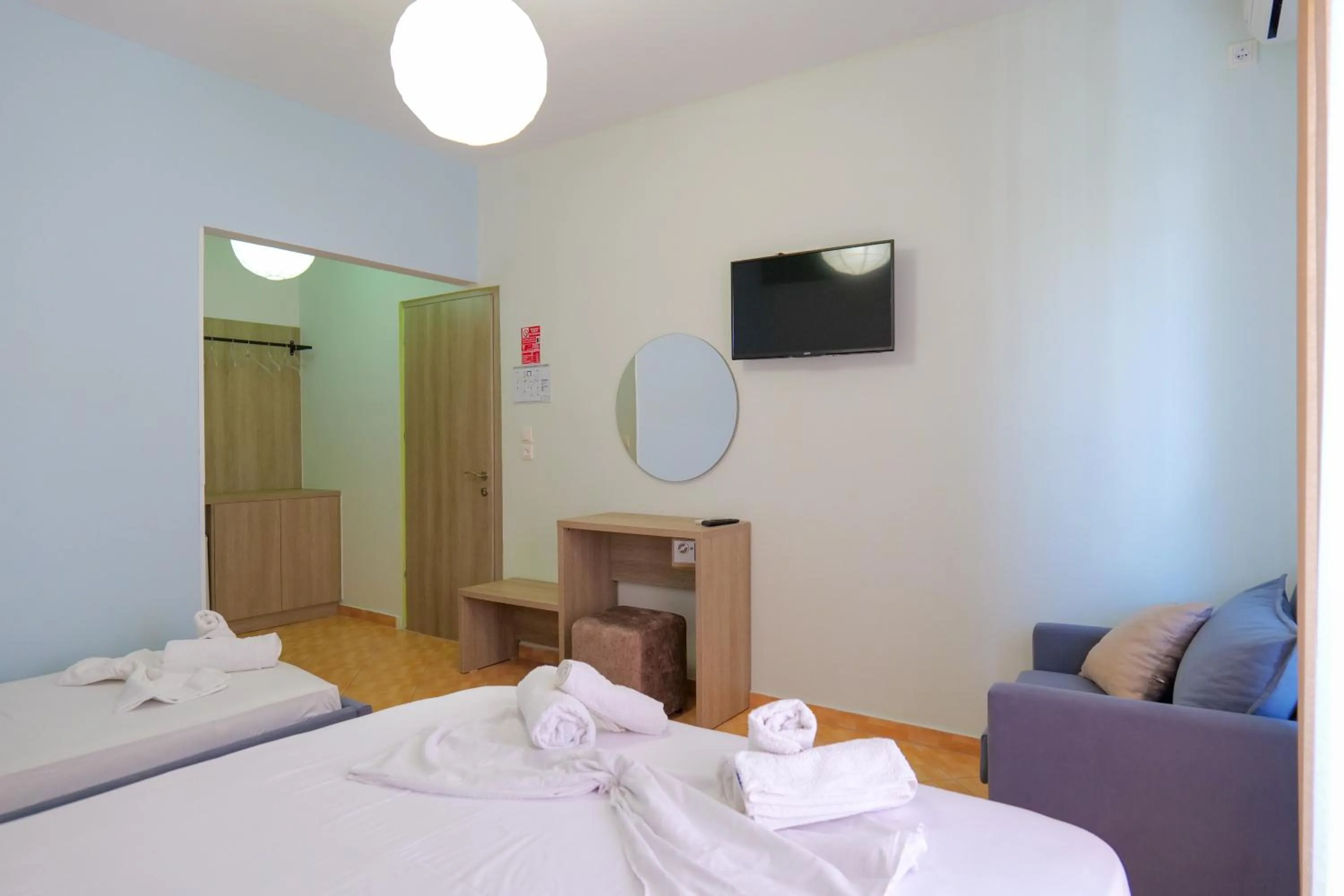 Bed in Hotel Driloni