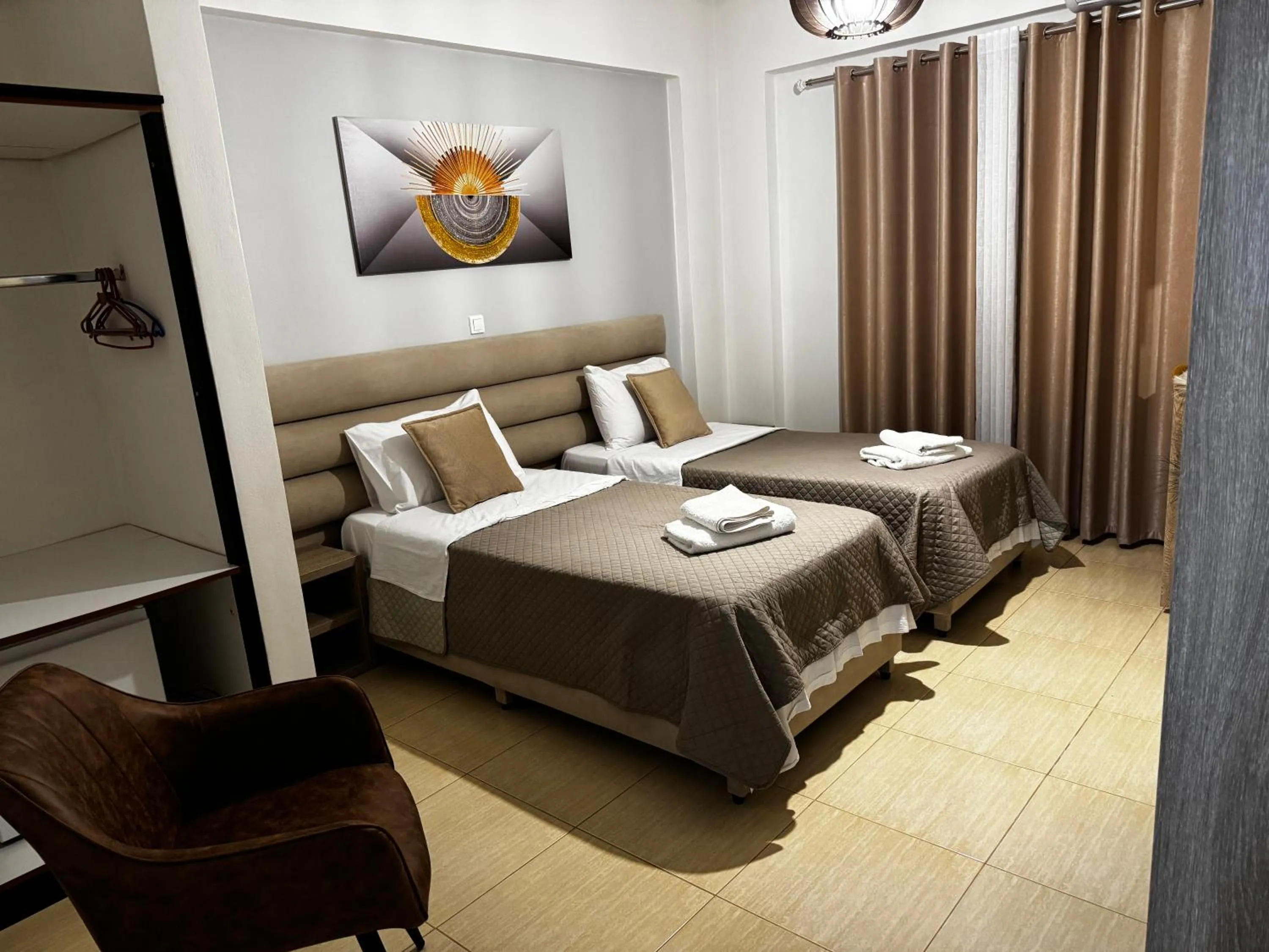 Bed in Hotel Driloni