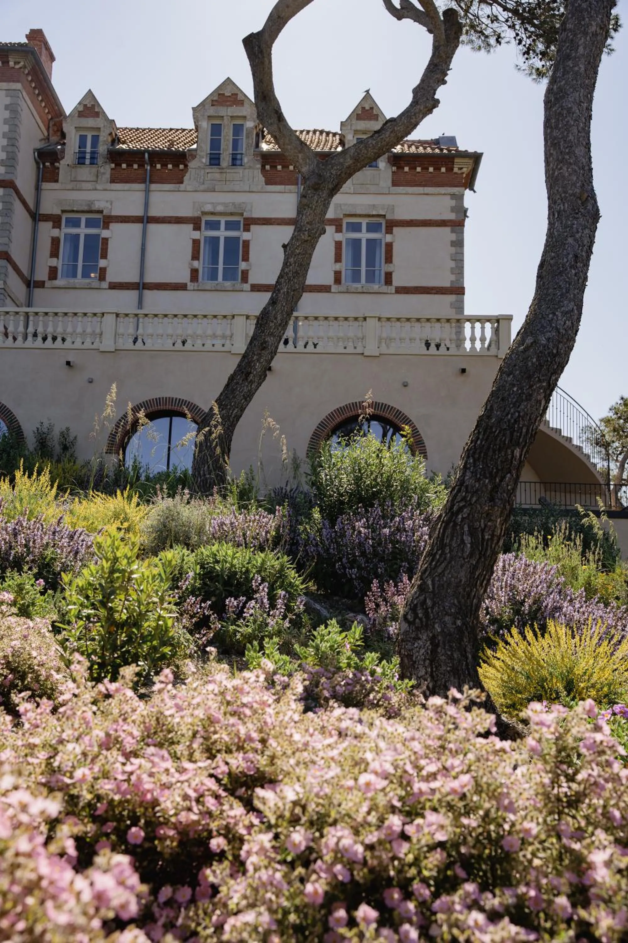 Garden in Château Capitoul