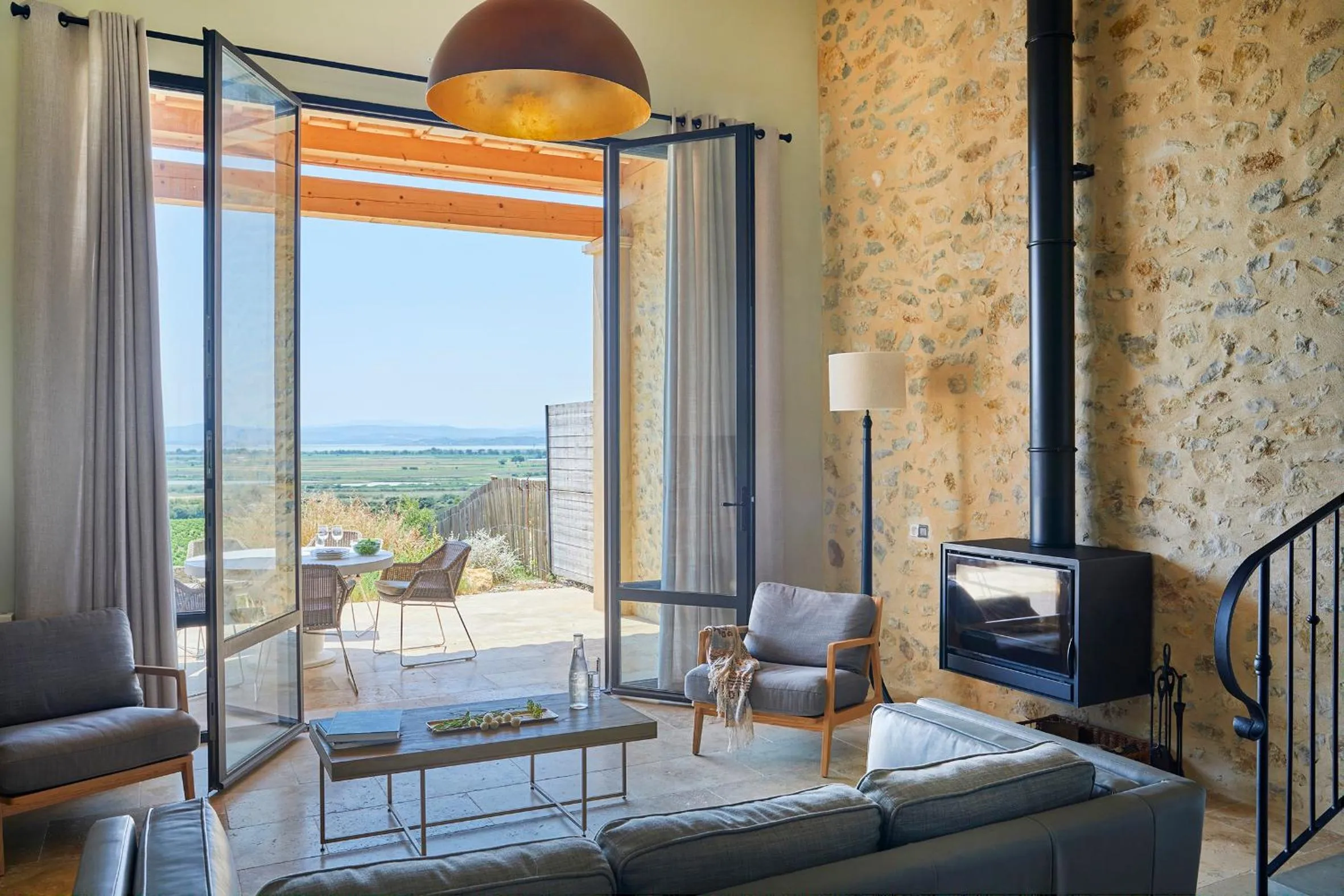Living room in Château Capitoul