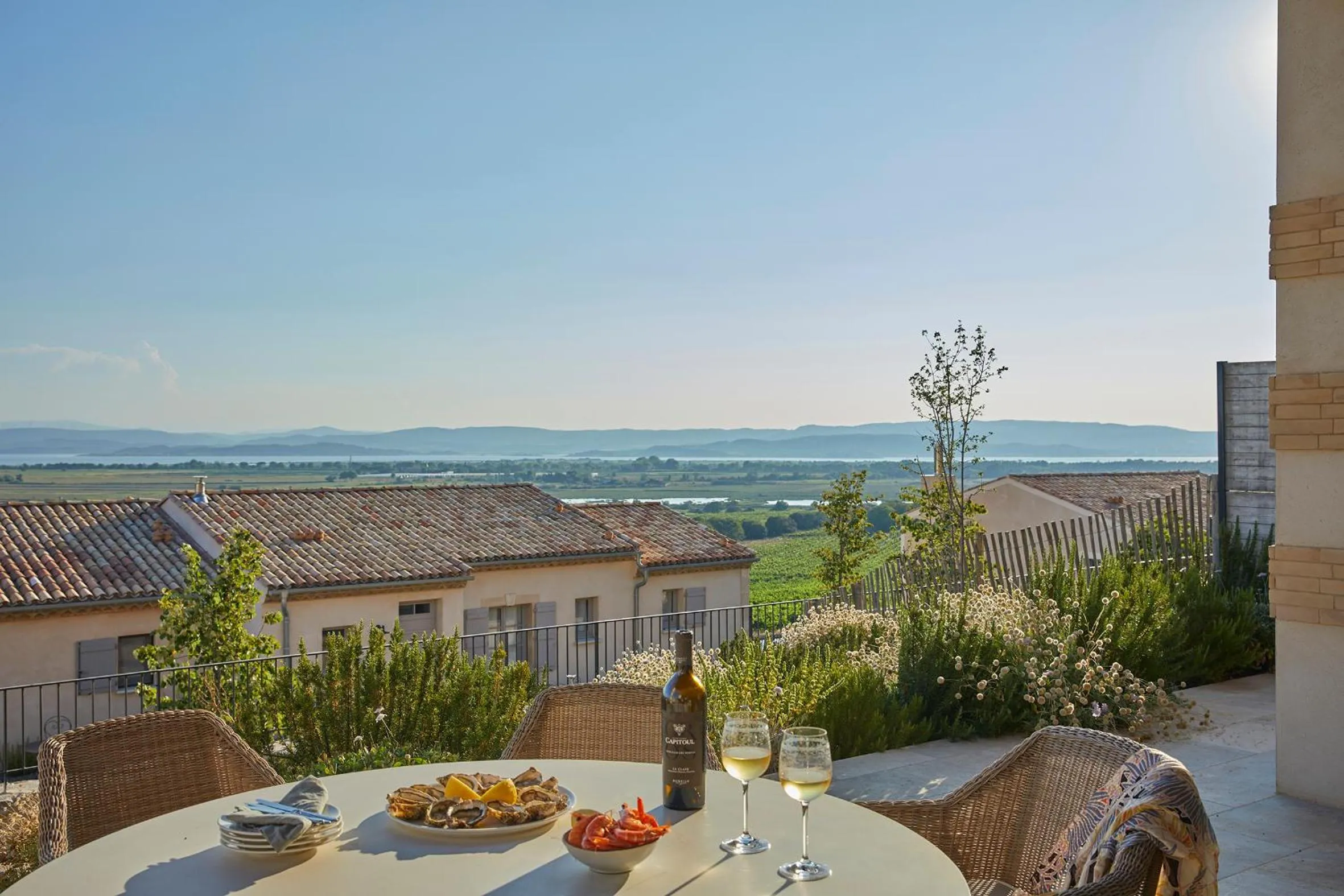 Patio in Château Capitoul