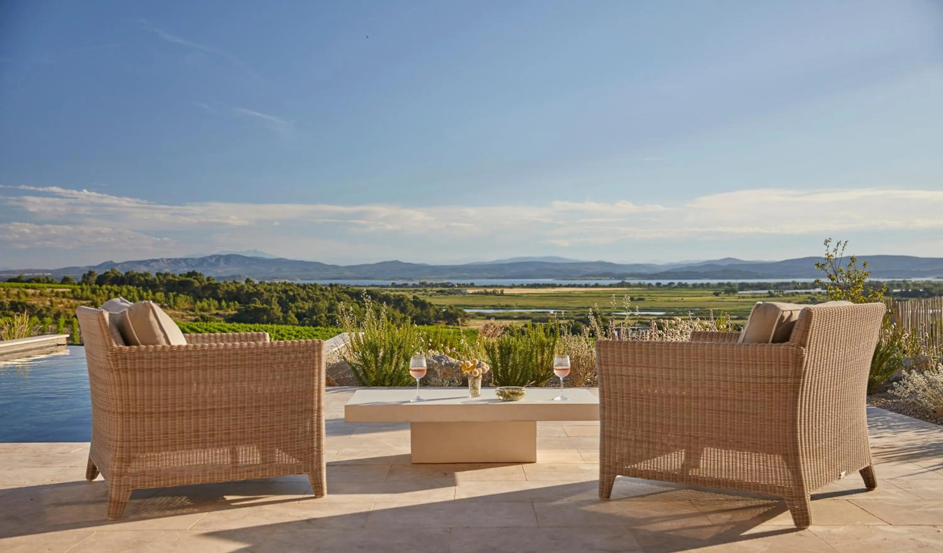 View (from property/room) in Château Capitoul
