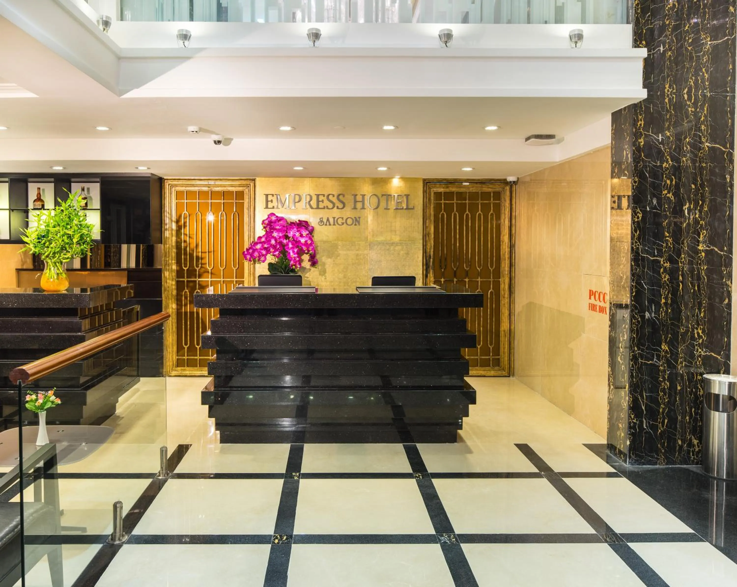 Lobby or reception in Empress Hotel Ho Chi Minh City
