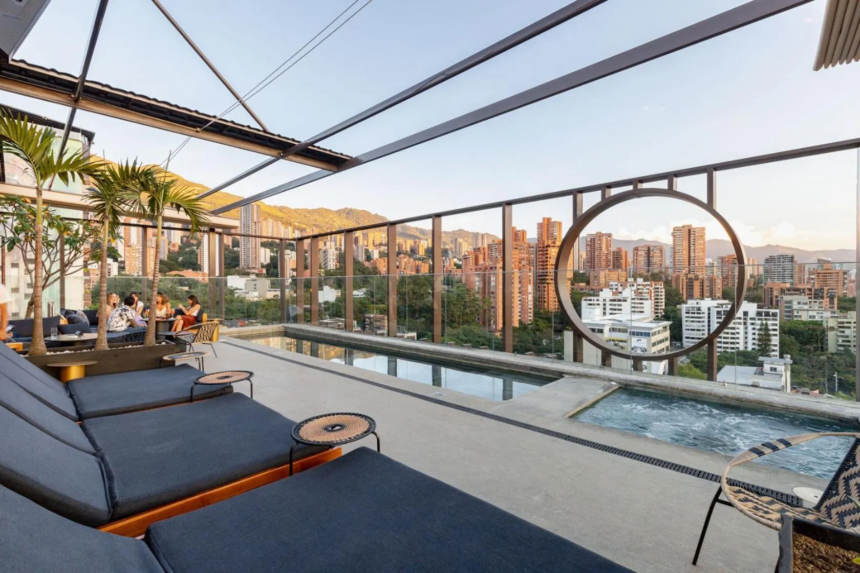 Balcony/Terrace in Hotel Marquee Medellín
