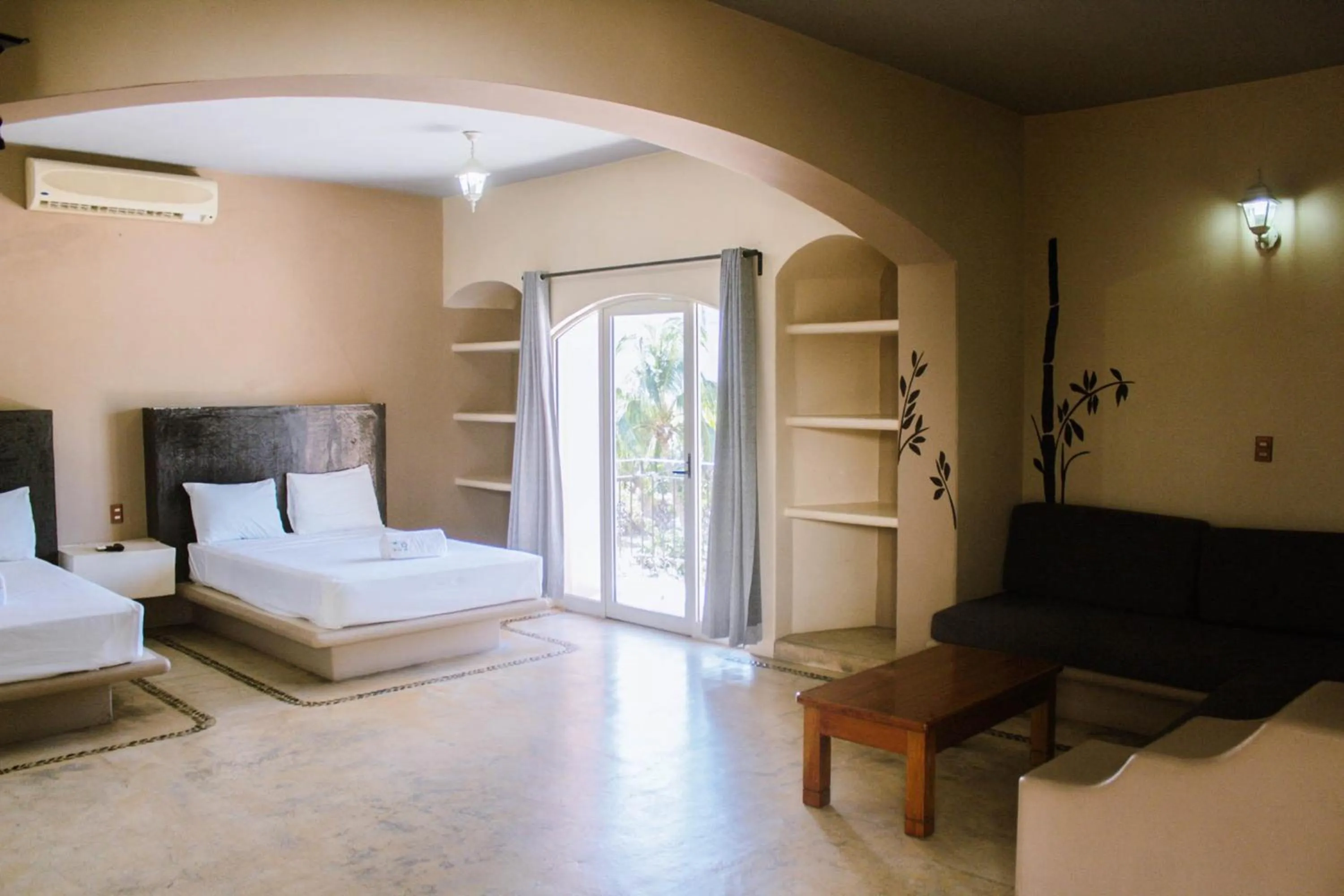 Bedroom, Bed in Hotel Om Huatulco