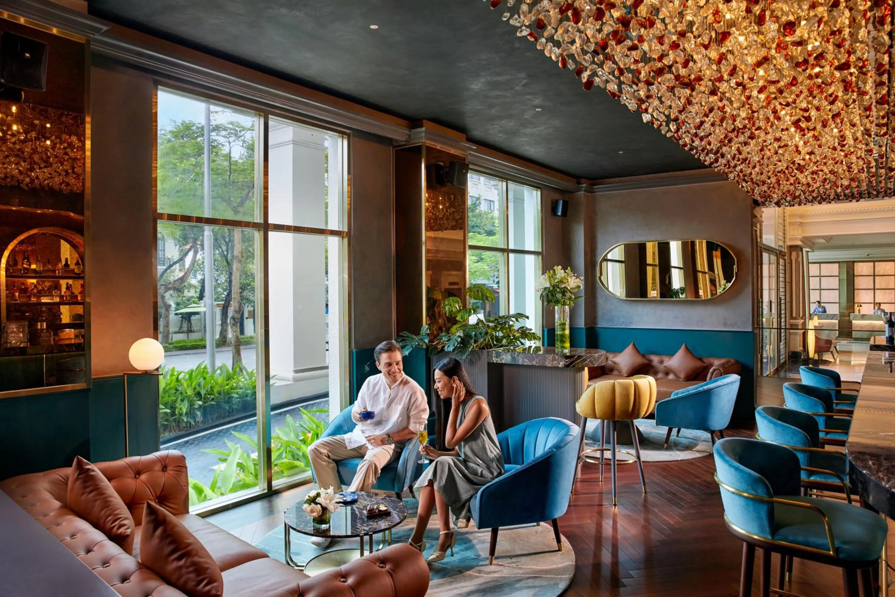 Lounge or bar in Mövenpick Hotel Hanoi Centre