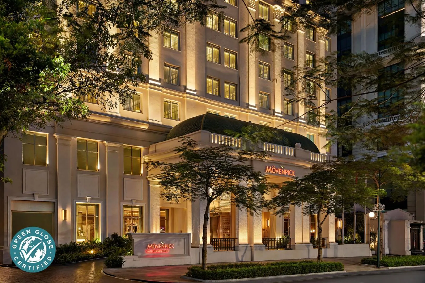 Property building in Mövenpick Hotel Hanoi Centre