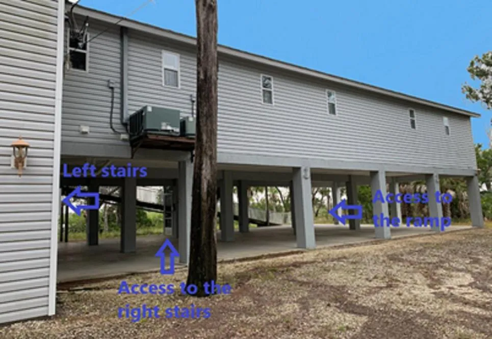 Parking in Crystal River Lullaby B&B