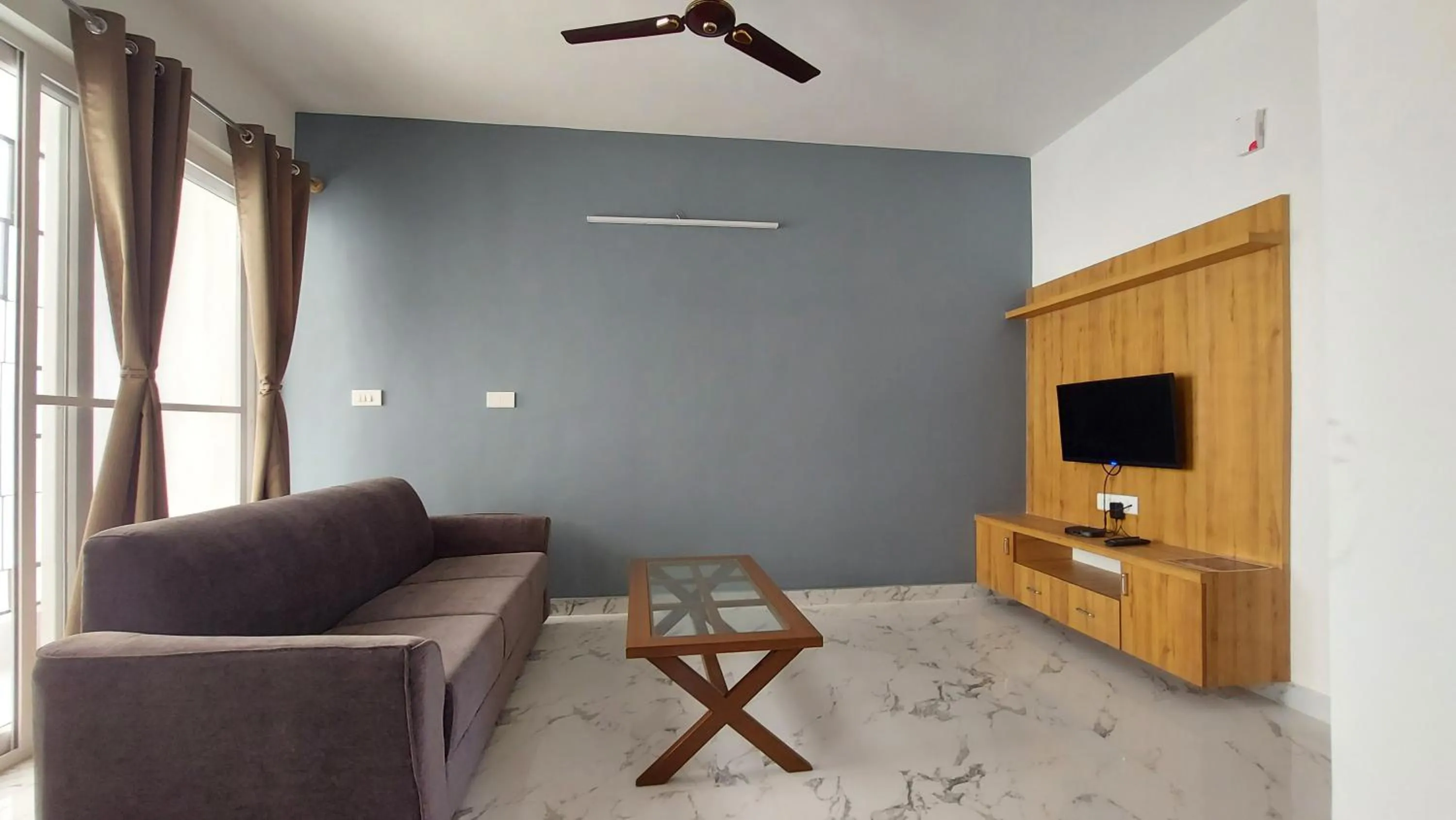 TV and multimedia in Tranquil Serviced Apartments - HSR Layout