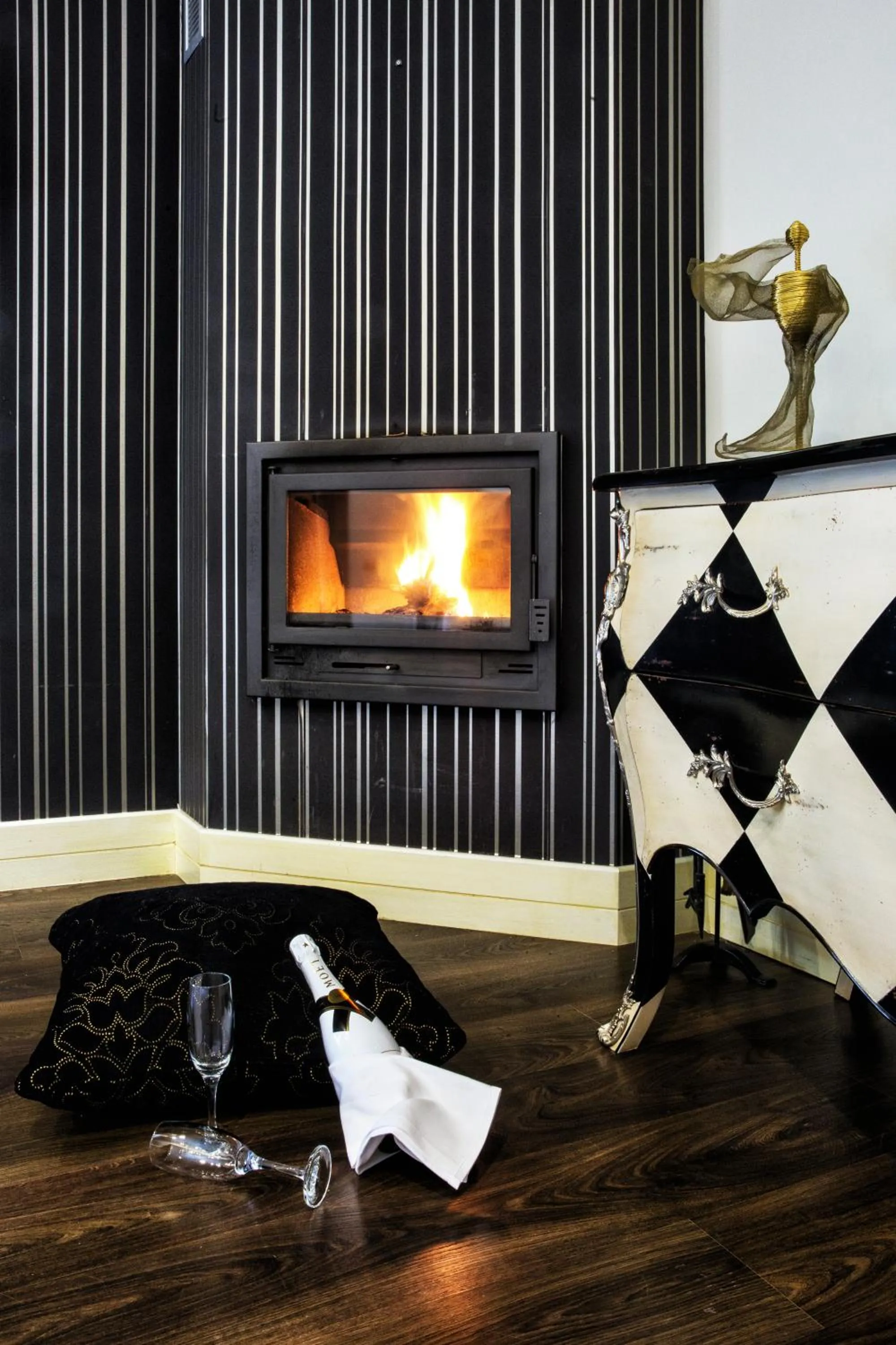 Decorative detail in Nymfasia Resort