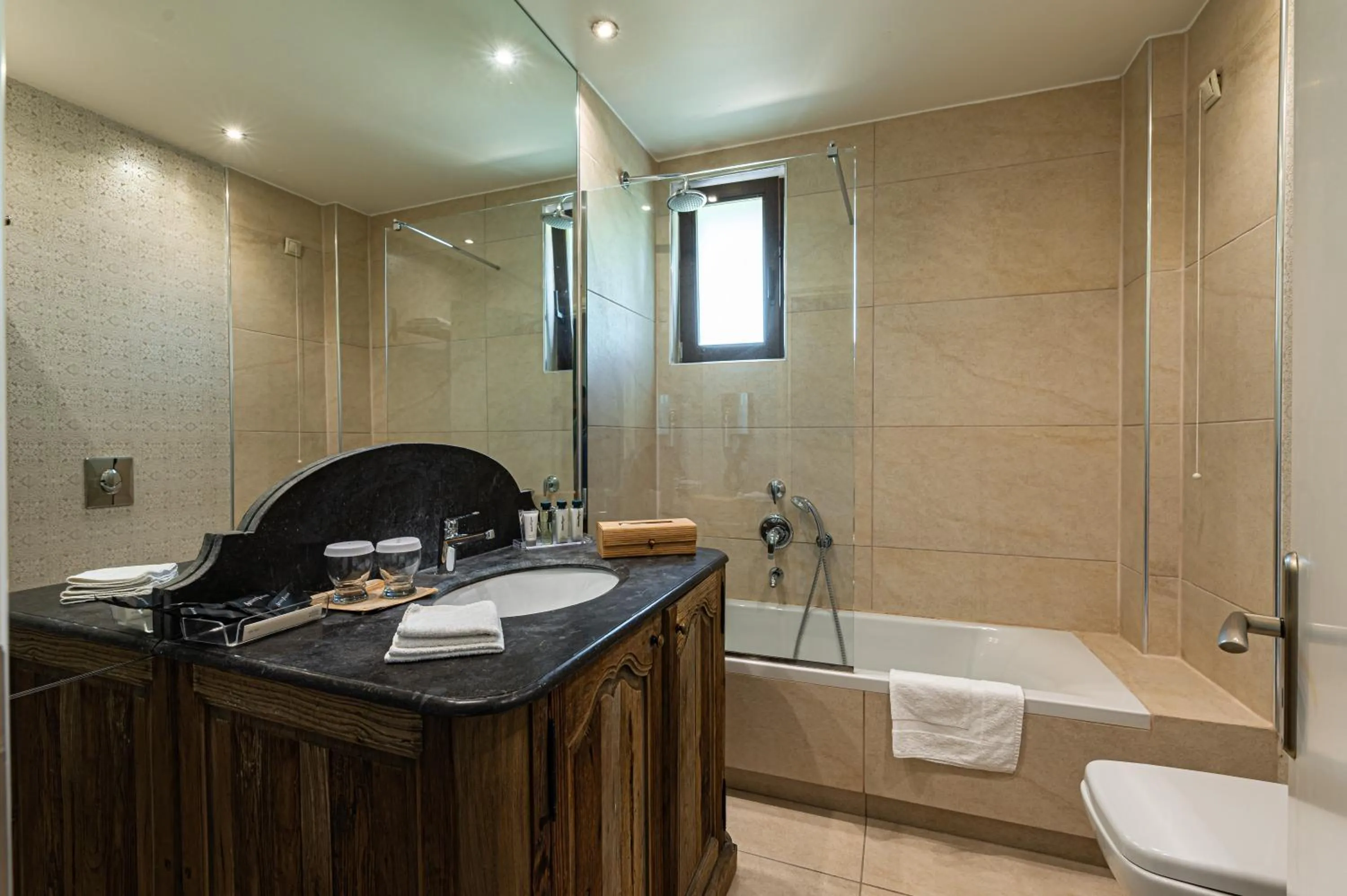 Bathroom in Nymfasia Resort