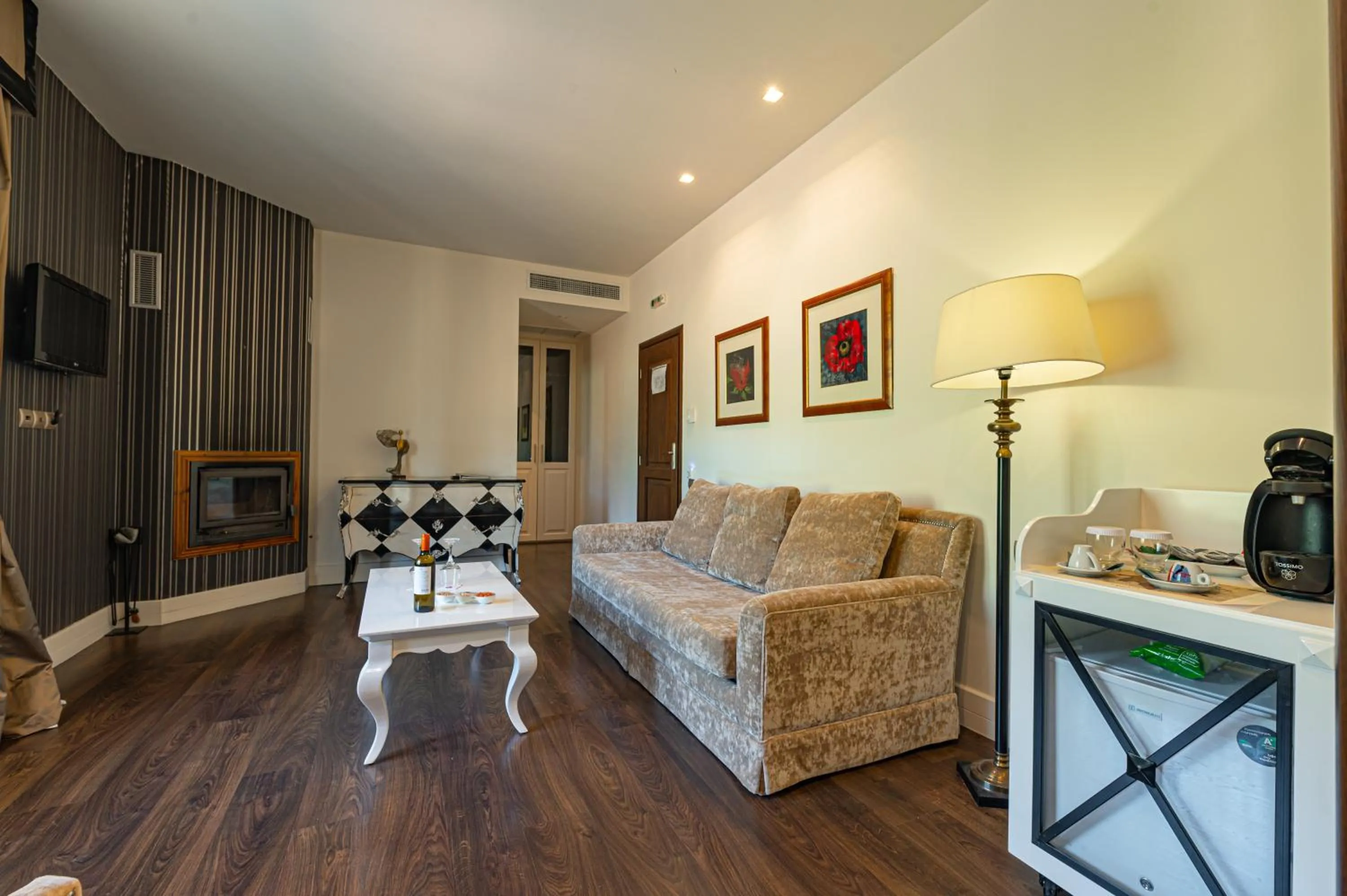 Living room in Nymfasia Resort