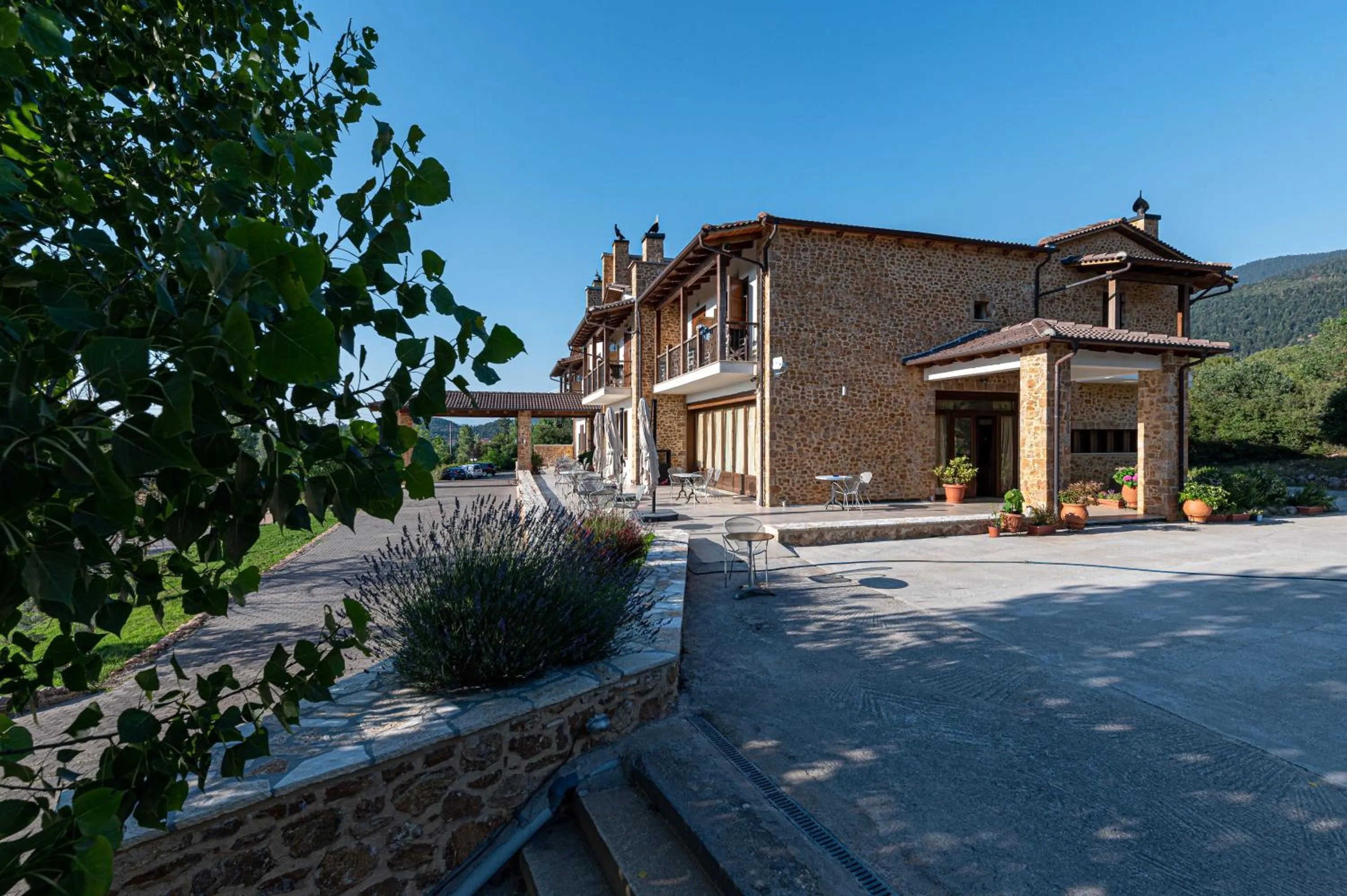 Balcony/Terrace in Nymfasia Resort