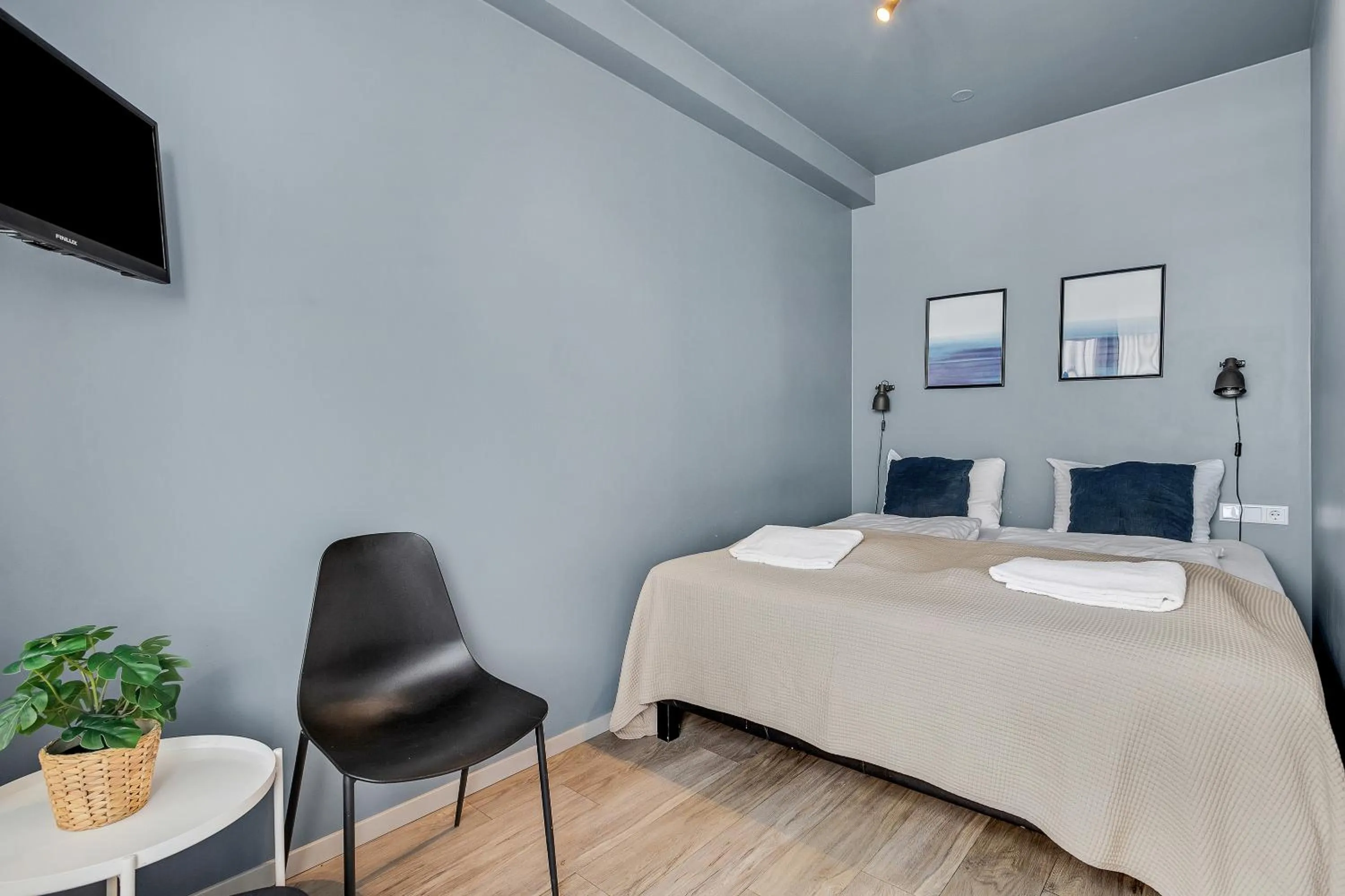 Bed in Iceland Comfort Apartments by Heimaleiga