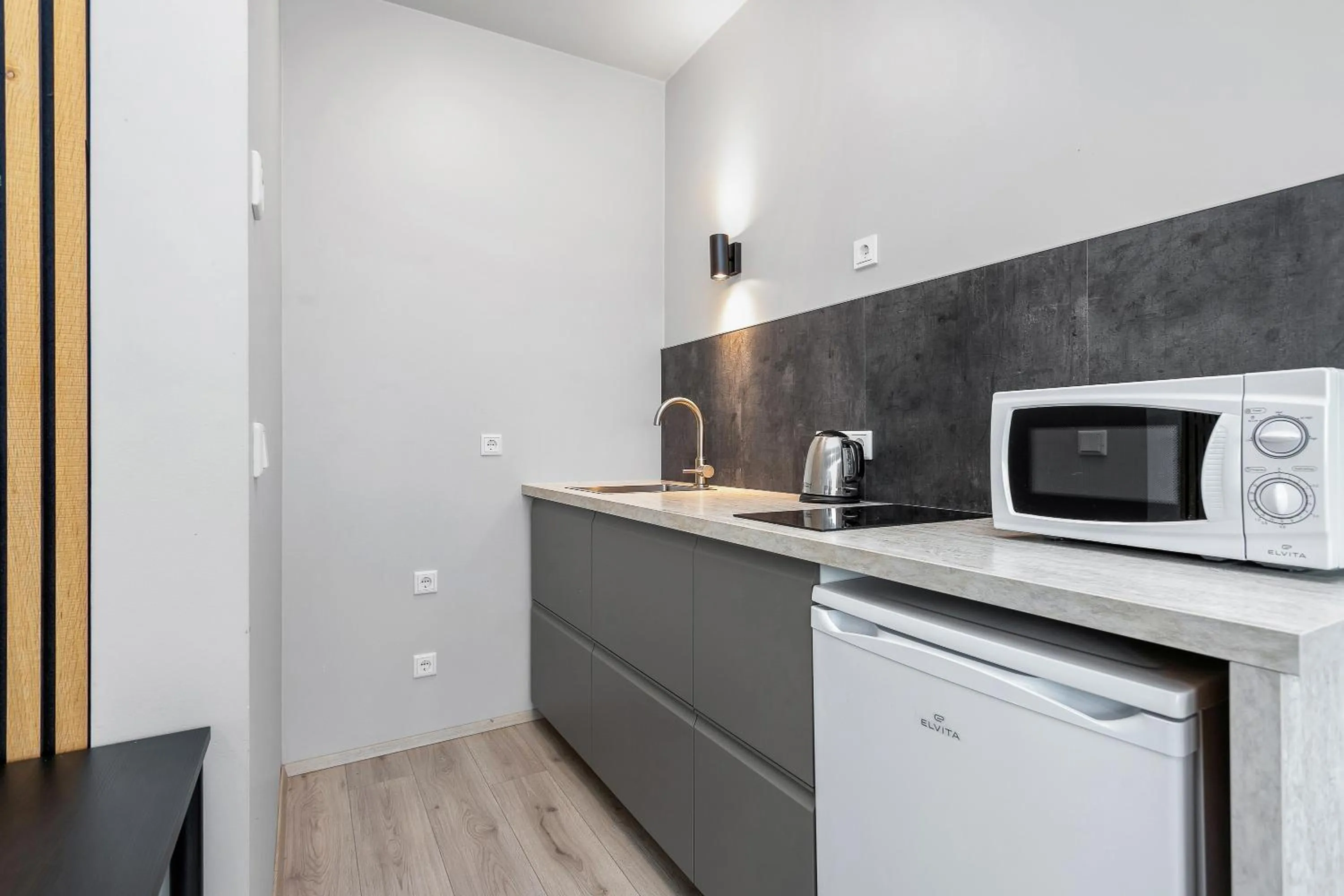 Kitchen or kitchenette in Iceland Comfort Apartments by Heimaleiga